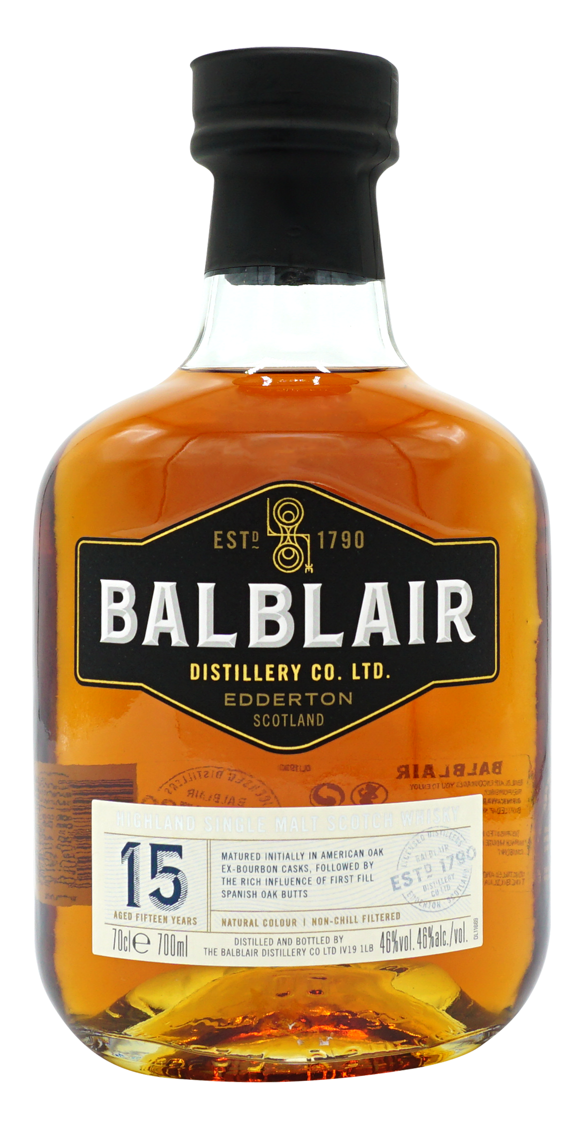 Balblair 15 Years Single Malt 70cl 46