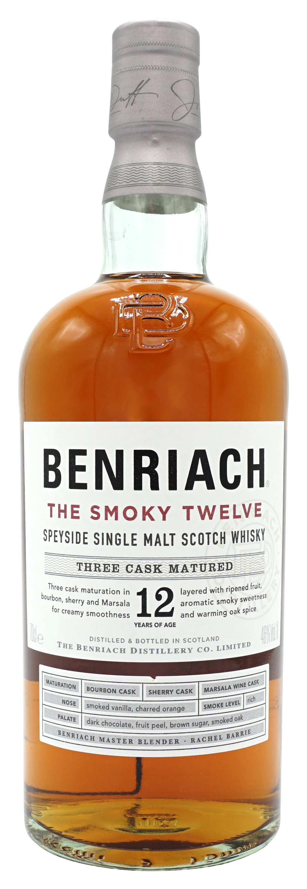 Benriach 12 Years Smoky Single Malt 70cl 46