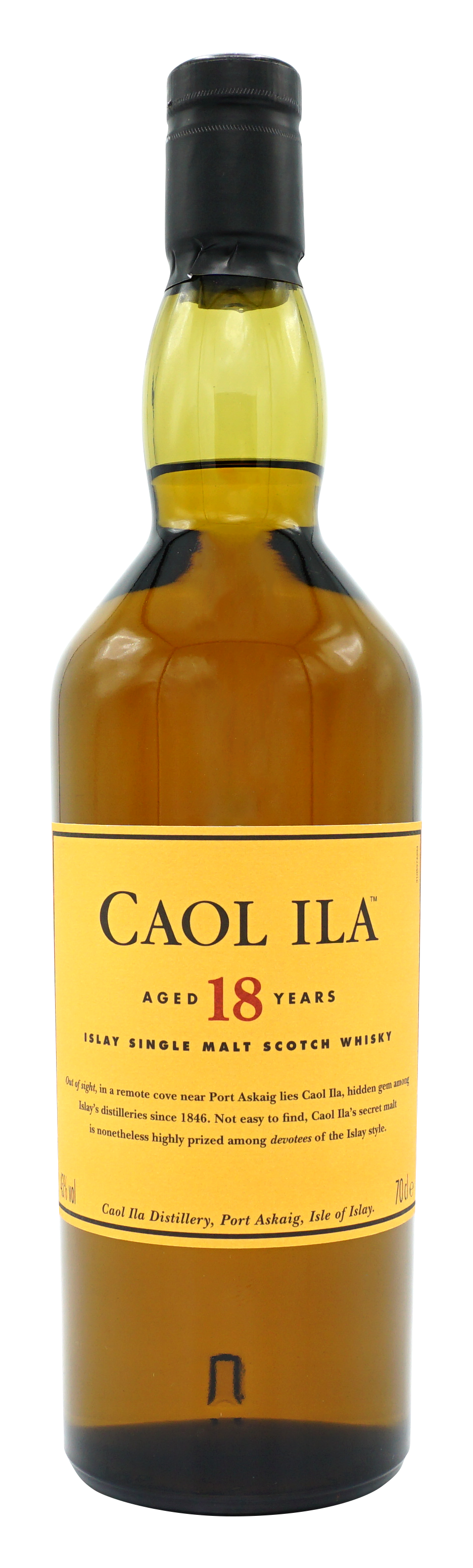 Caol Ila 18 Years Single Malt 70cl 43