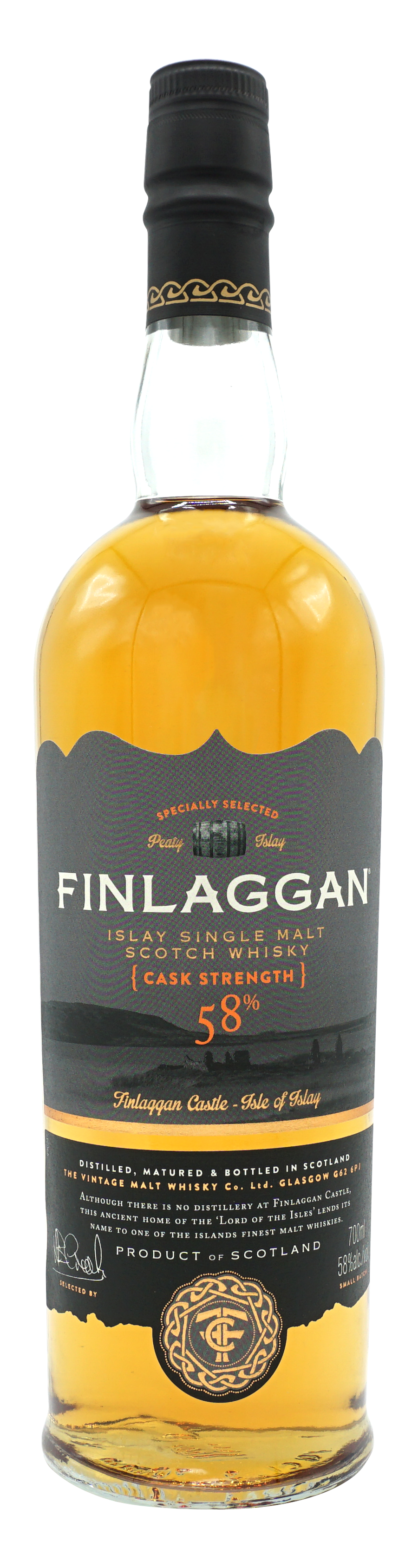 Finlaggan Cask Strength Single Malt 70cl 58