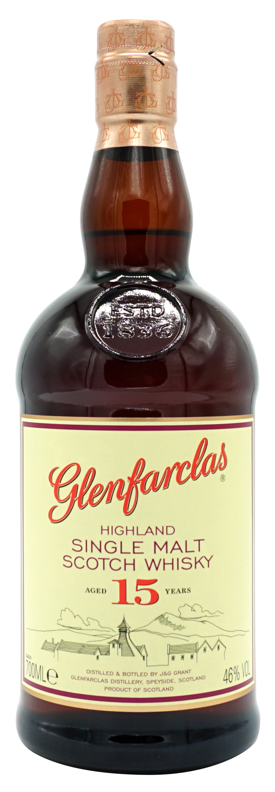 Glenfarclas 15 Years Single Malt 70cl 46
