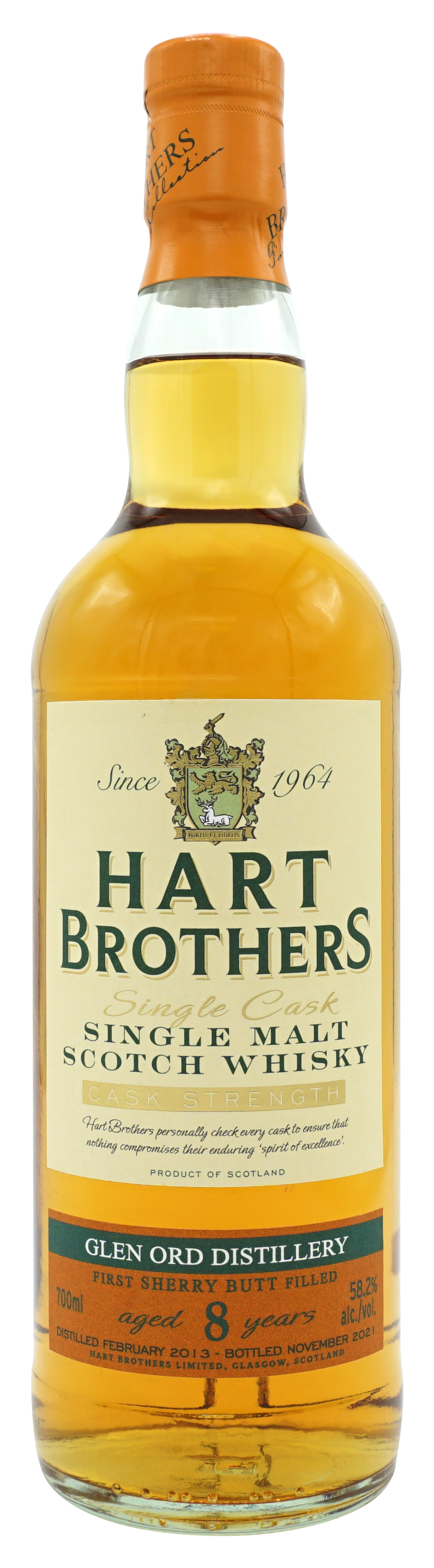 Hart Brothers Glen Old 2013 8 Years Single Malt 70cl 582