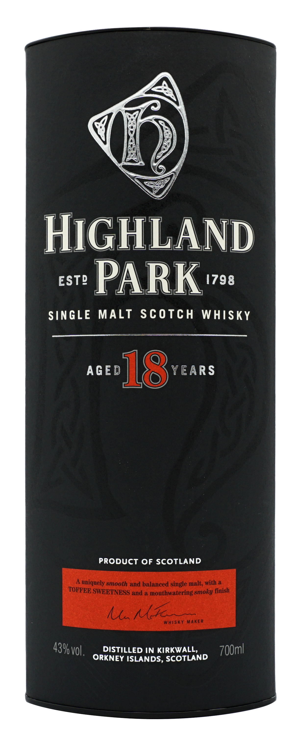 Highland Park 2015 18 Years Single Malt 70cl 43 Doos