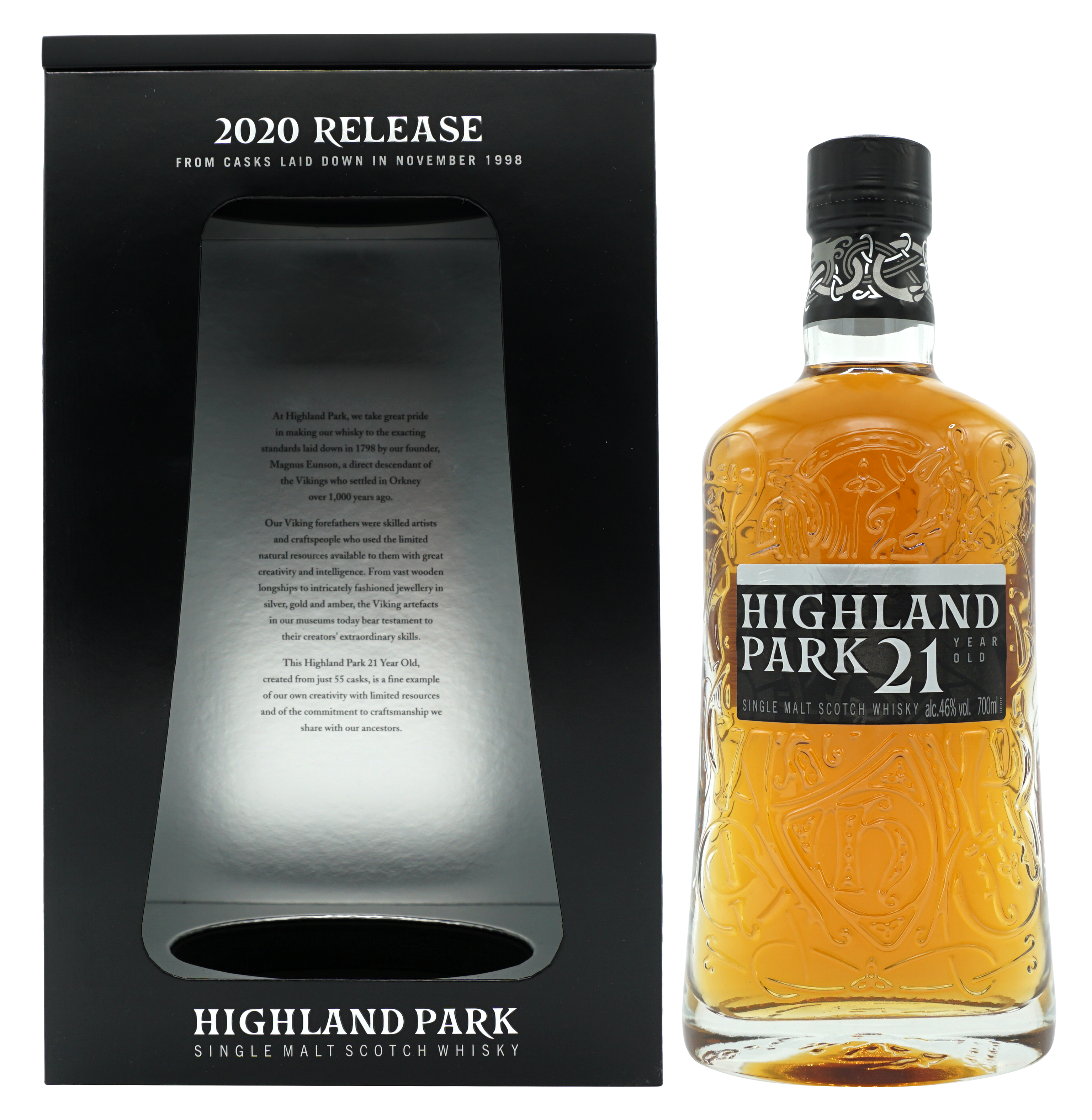 Highland Park 21 Years Single Malt 70cl 46 Compleet