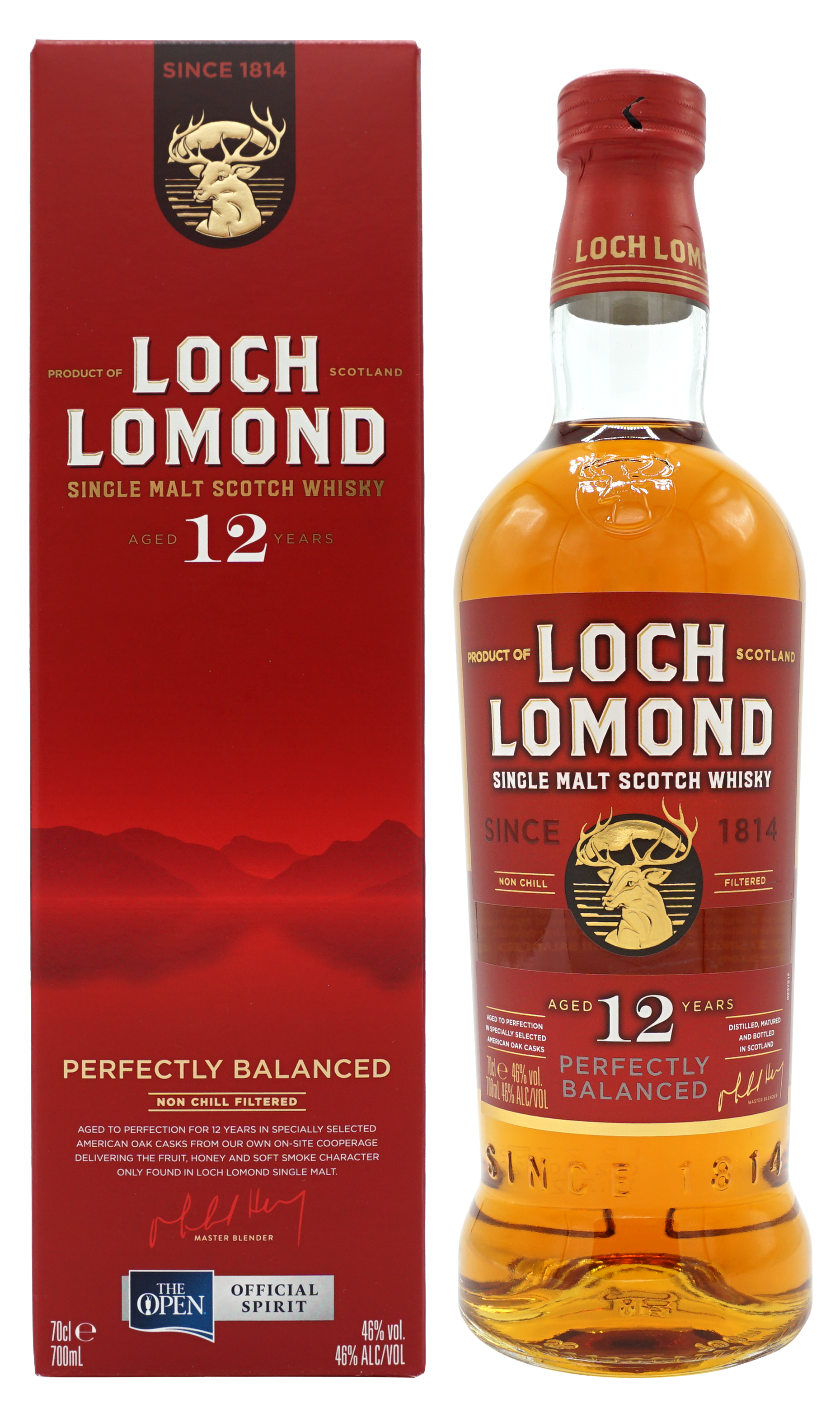 Loch Lomond 12 Years Single Malt 70cl 46 Compleet