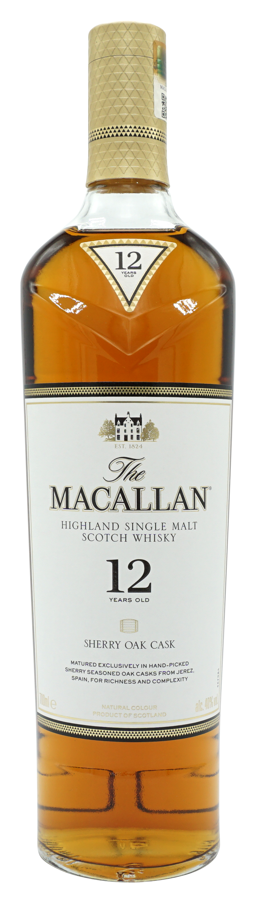Macallan 12 Sherry Oak Single Malt 70cl 40