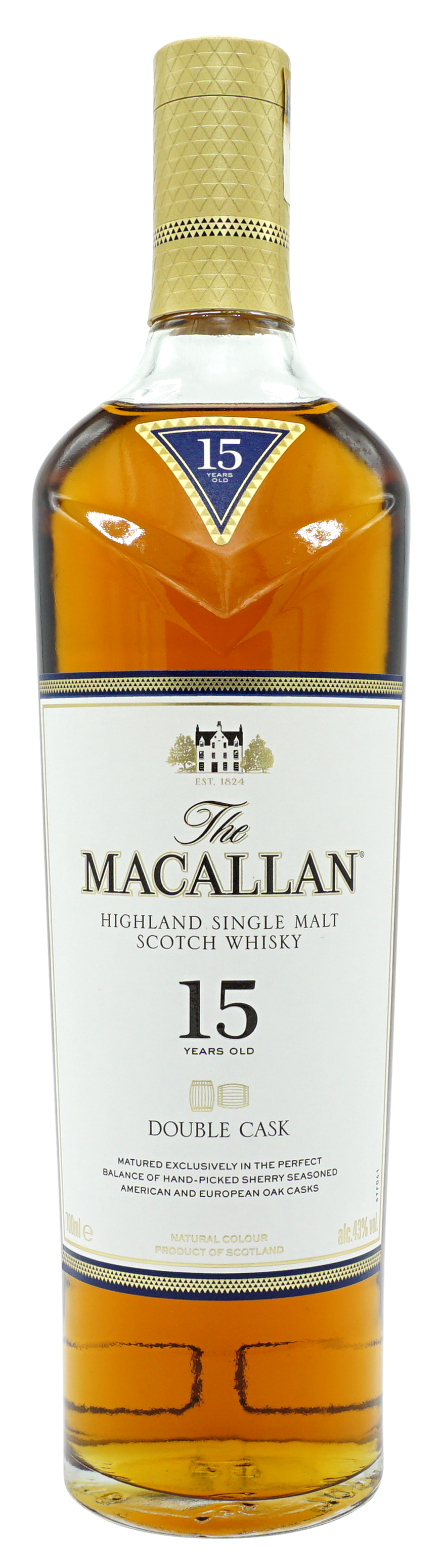 Macallan 15 Years Double Oak Single Malt 70cl 43