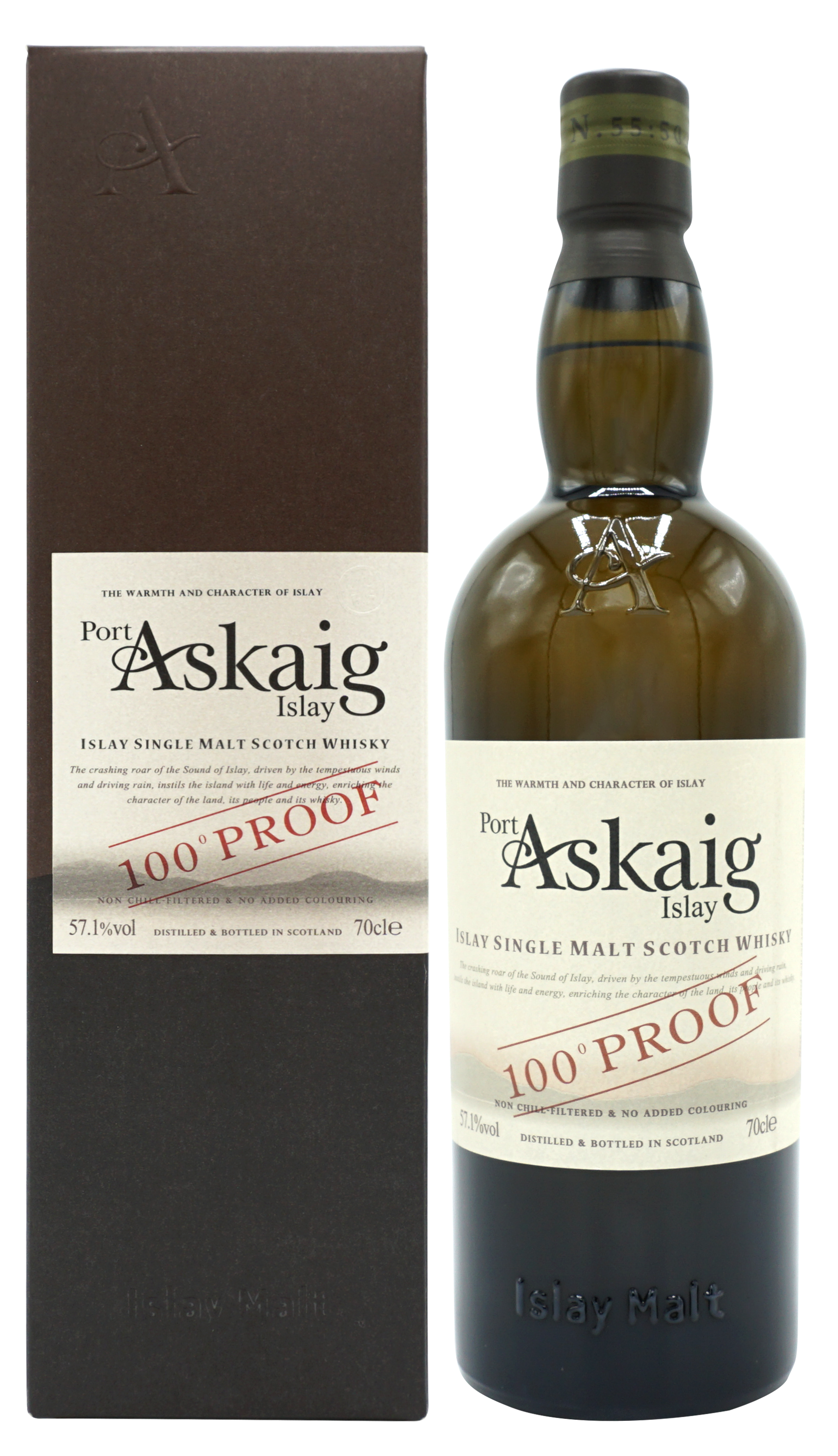 Port Askaig 100 Proof Single Malt 70cl 571 Compleet