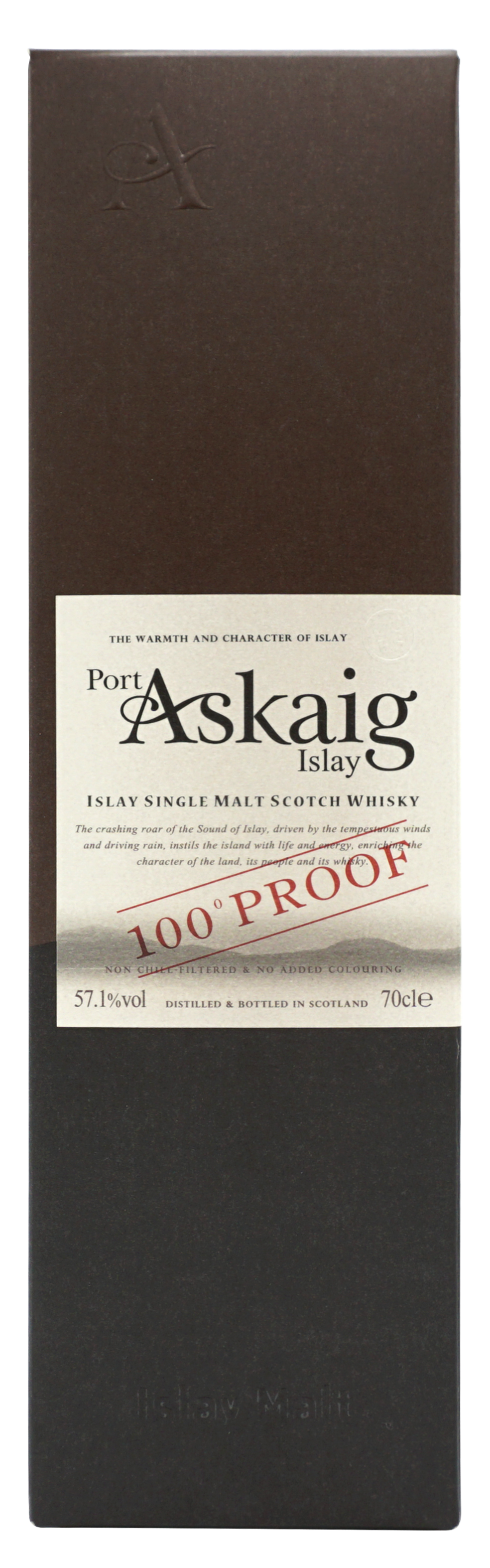 Port Askaig 100 Proof Single Malt 70cl 571 Doos