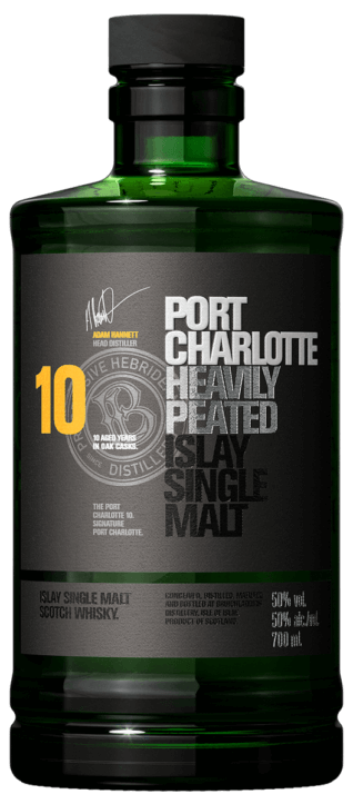 Schotse - Whisky - Bruichladdich - Port Charlotte - 10 - Jaar - Single Malt -70cl