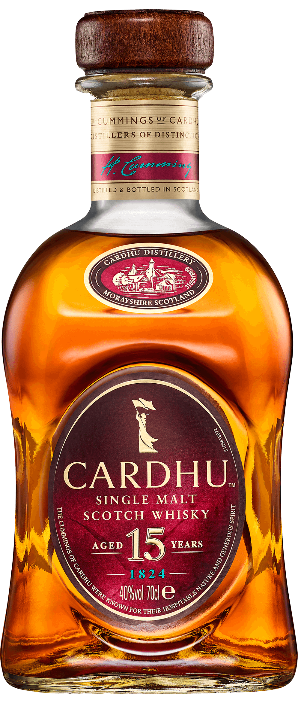 Schotse - Whisky - Cardhu - 15 - Jaar - Single Malt - 70cl