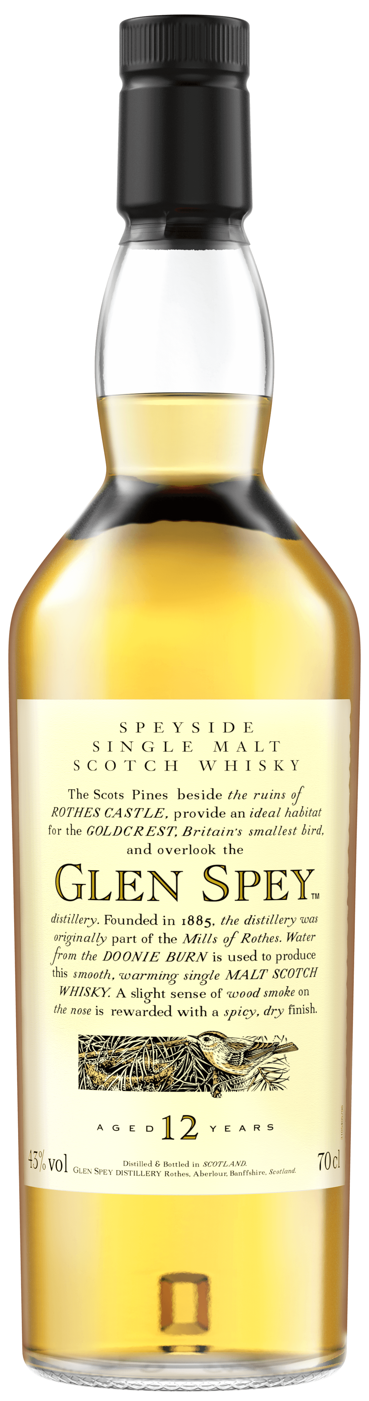 Schotse - Whisky - FenF - Glen Spey - 12 - Jaar - Single Malt - 70cl
