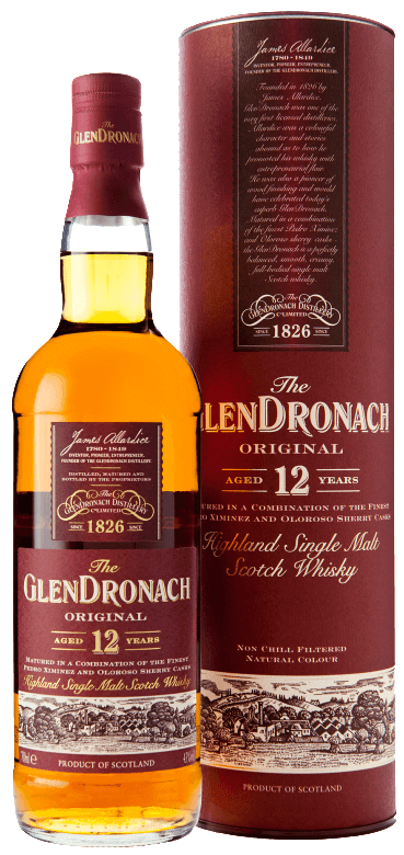 Schotse - Whisky - Glendronach - 12 - Jaar - Single Malt - 70cl