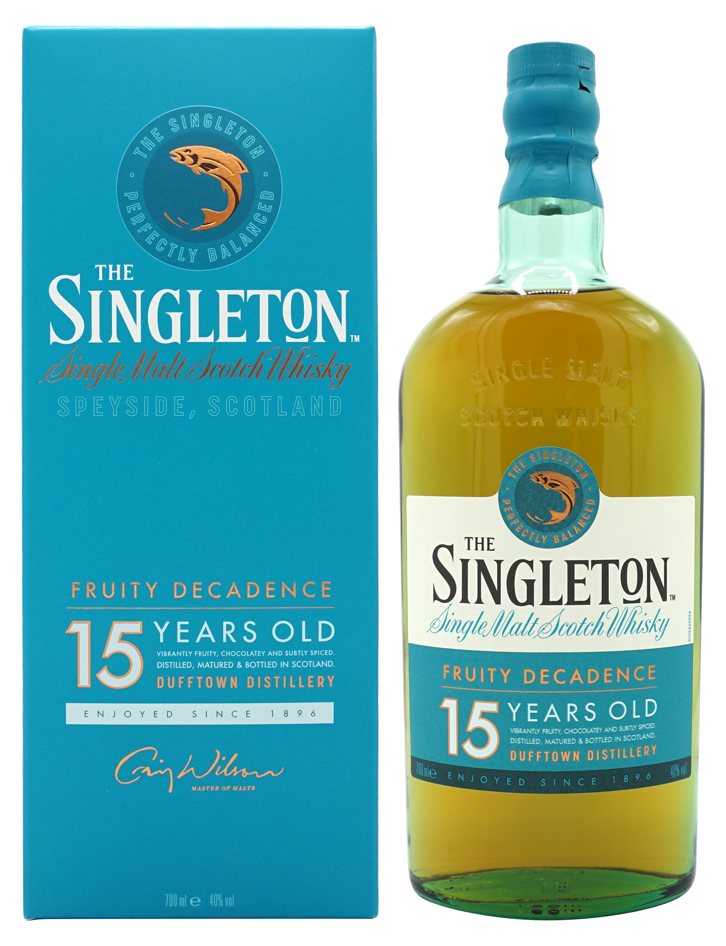 Singleton Of Dufftown 15 Years Single Malt 70cl 40 Compleet