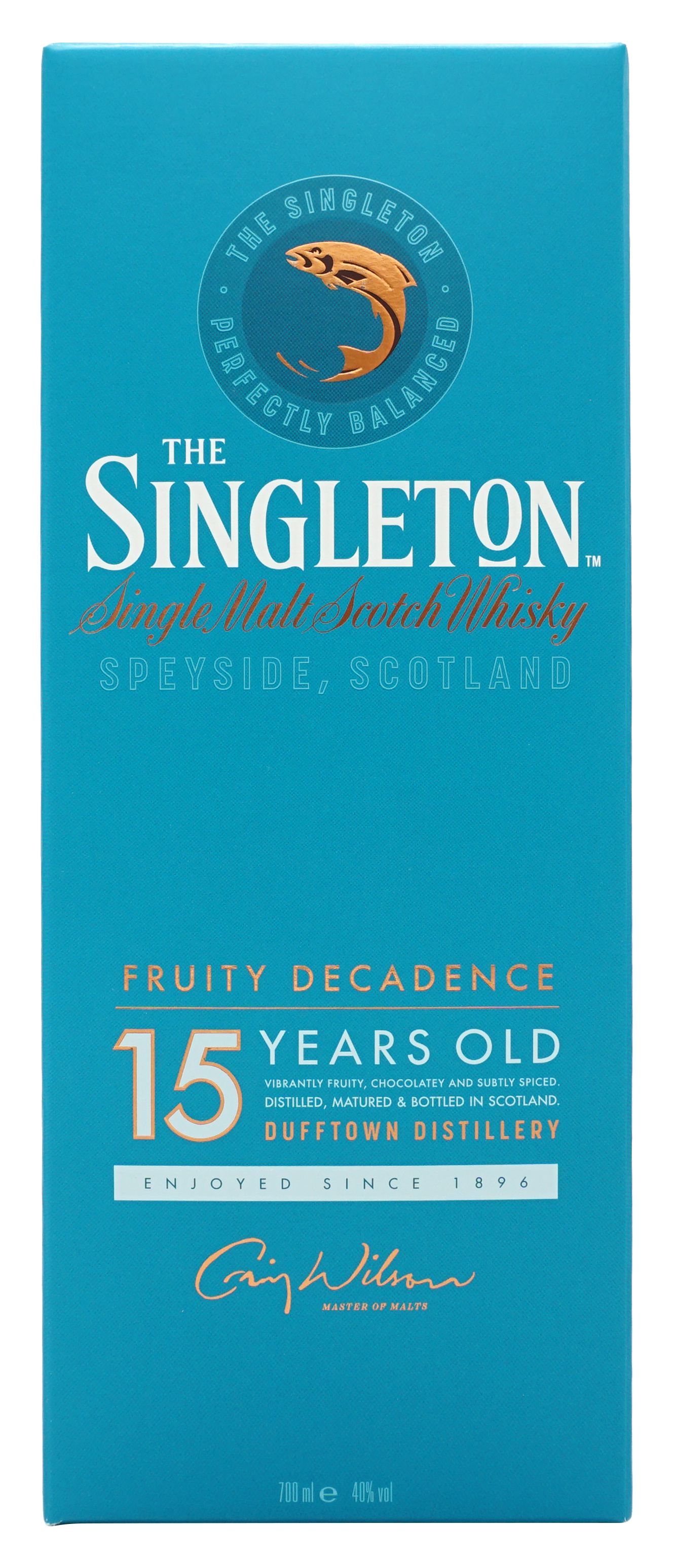 Singleton Of Dufftown 15 Years Single Malt 70cl 40 Doos