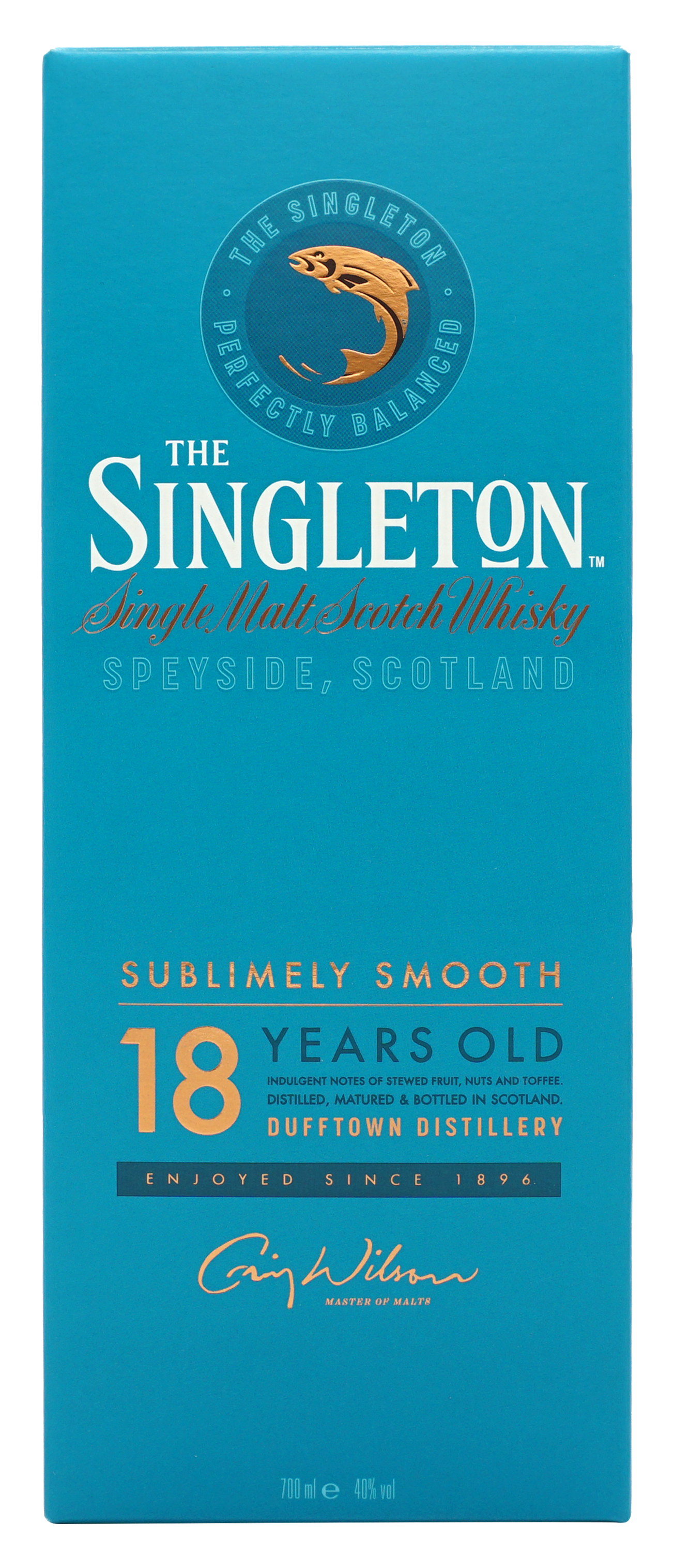 Singleton Of Dufftown 18 Years Single Malt 70cl 40 Doos