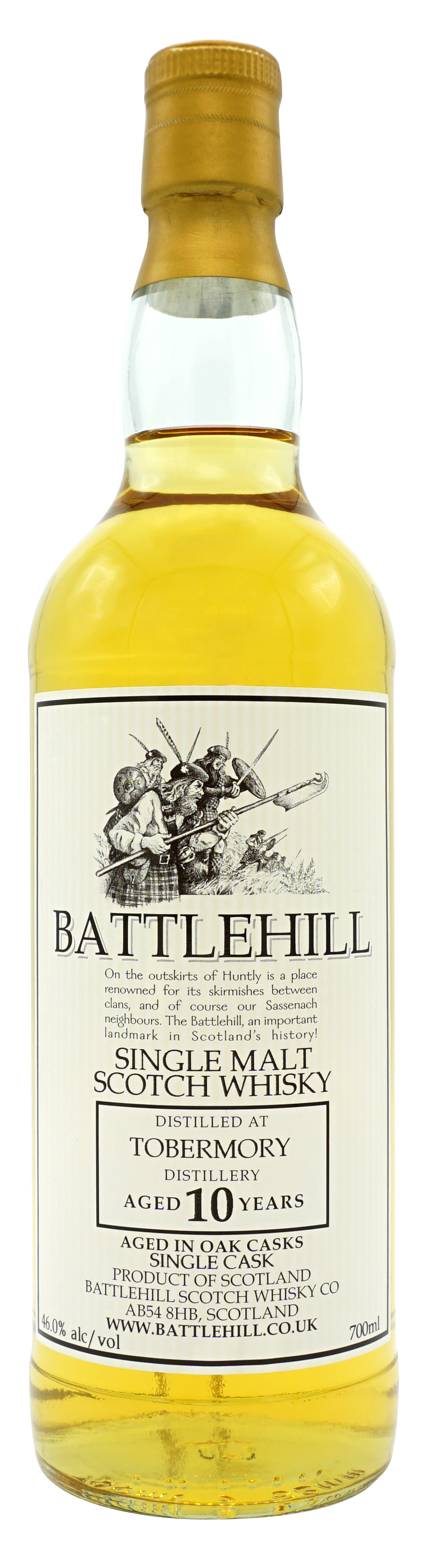 Battlehill Tobermory 10 Years Single Malt 700cl 46