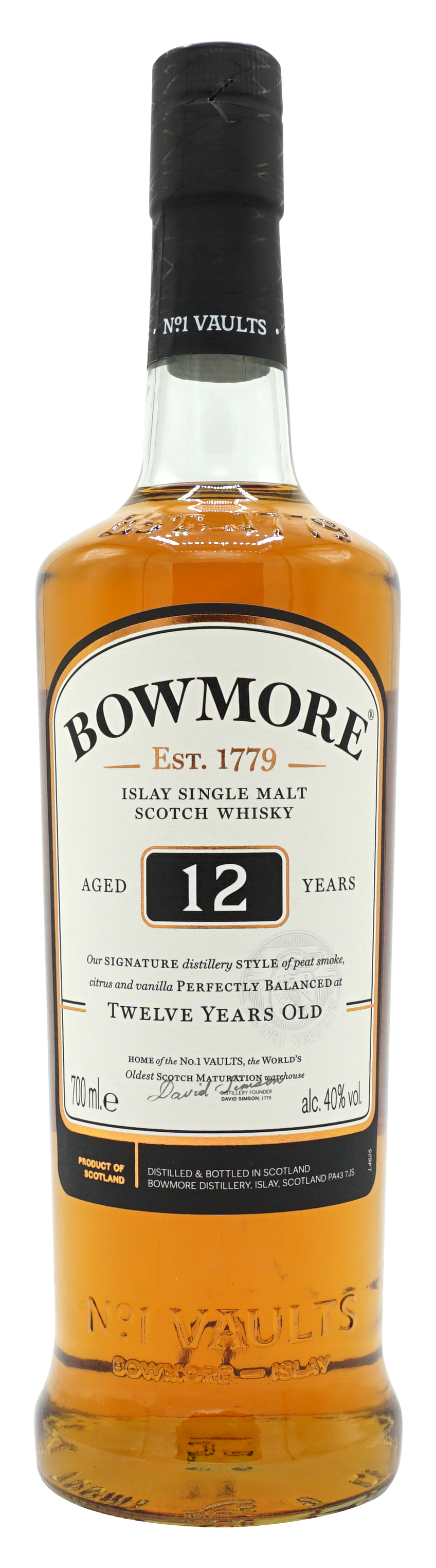 Bowmore 12 Years Single Malt 70cl 40
