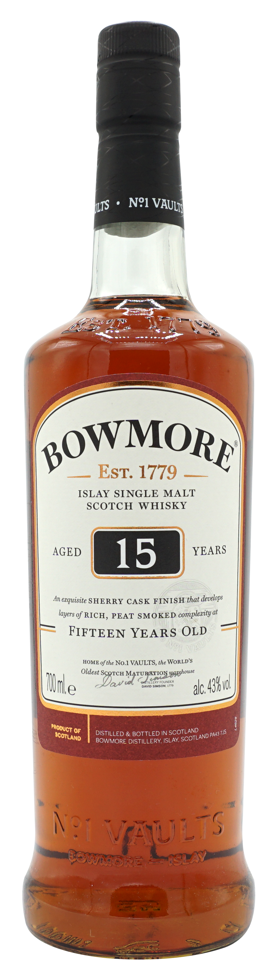 Bowmore 15 Years Darker 70cl 43