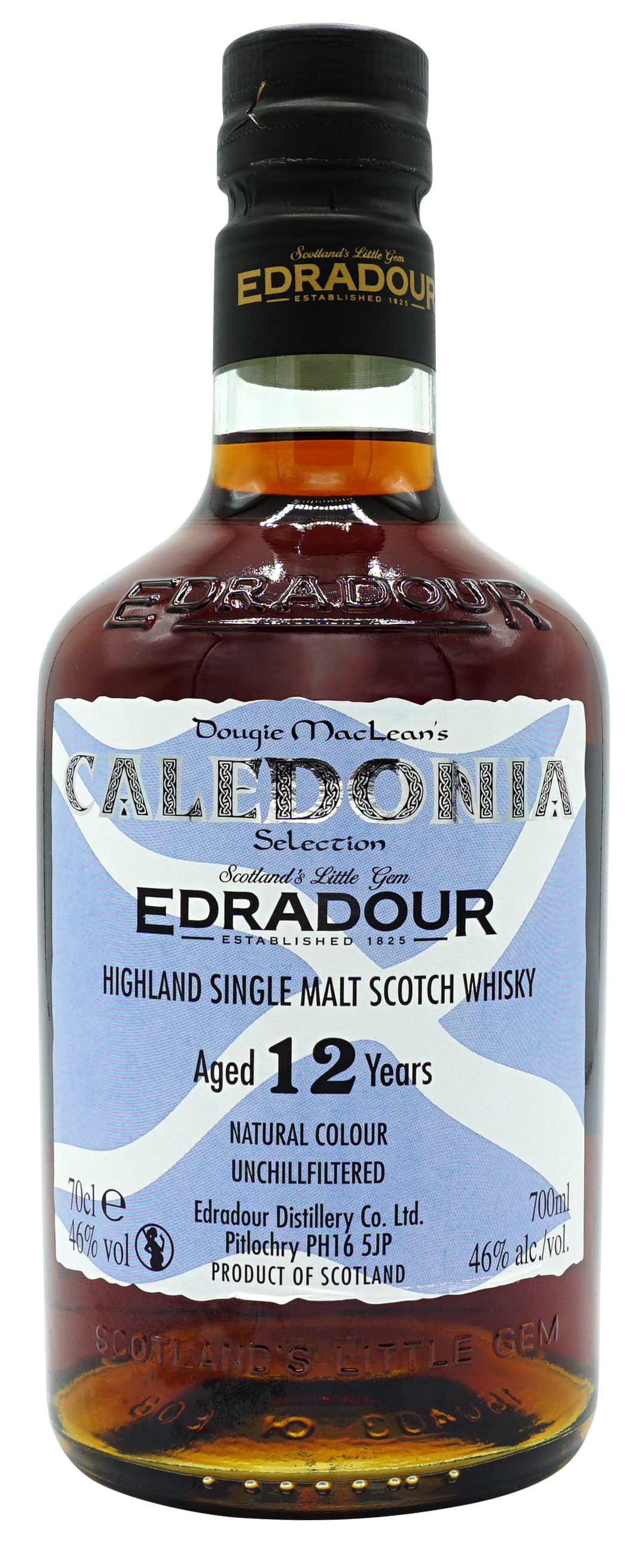 Edradour 12 Years Caledonia Single Malt 70cl 46