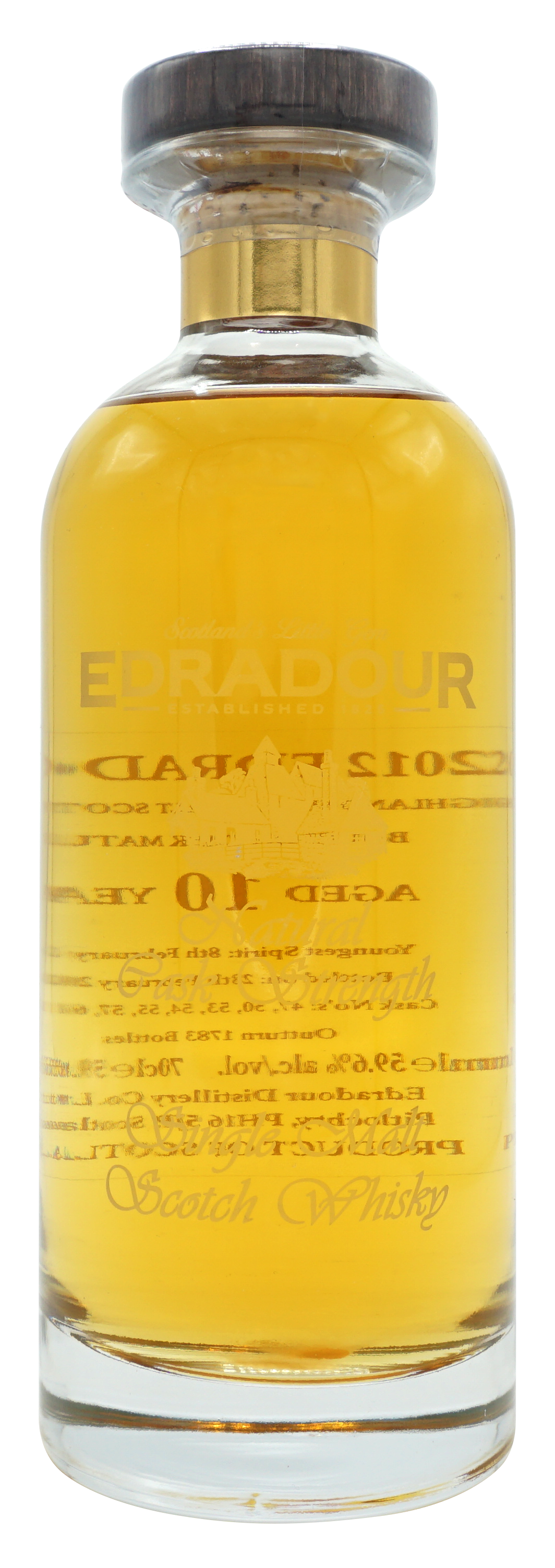 Edradour 2012 Bourbon Ibisco Decanter Single Malt 70cl 596