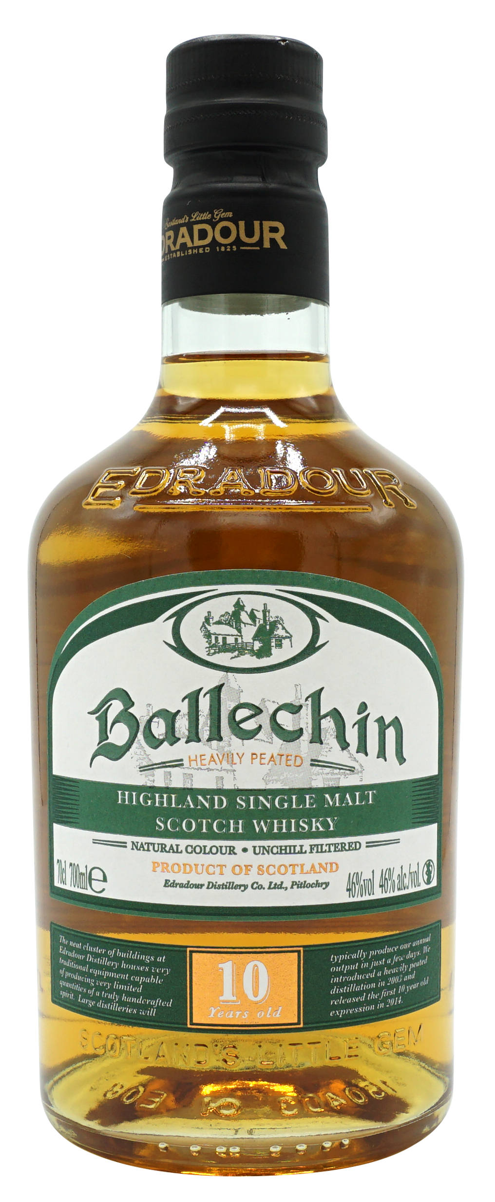 Edradour Ballechin 10 Years Single Malt 70cl 46