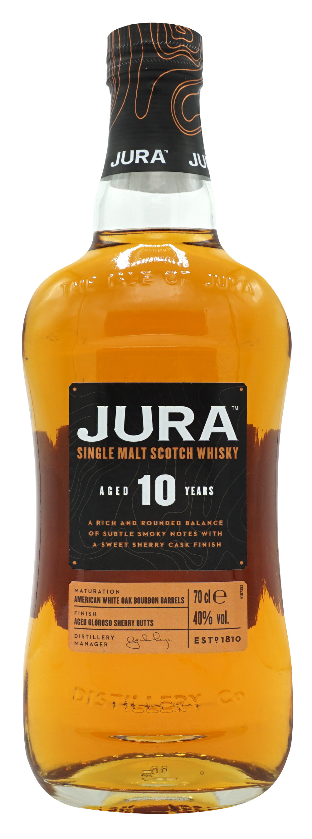 Jura 10 Years Single Malt 70cl 40