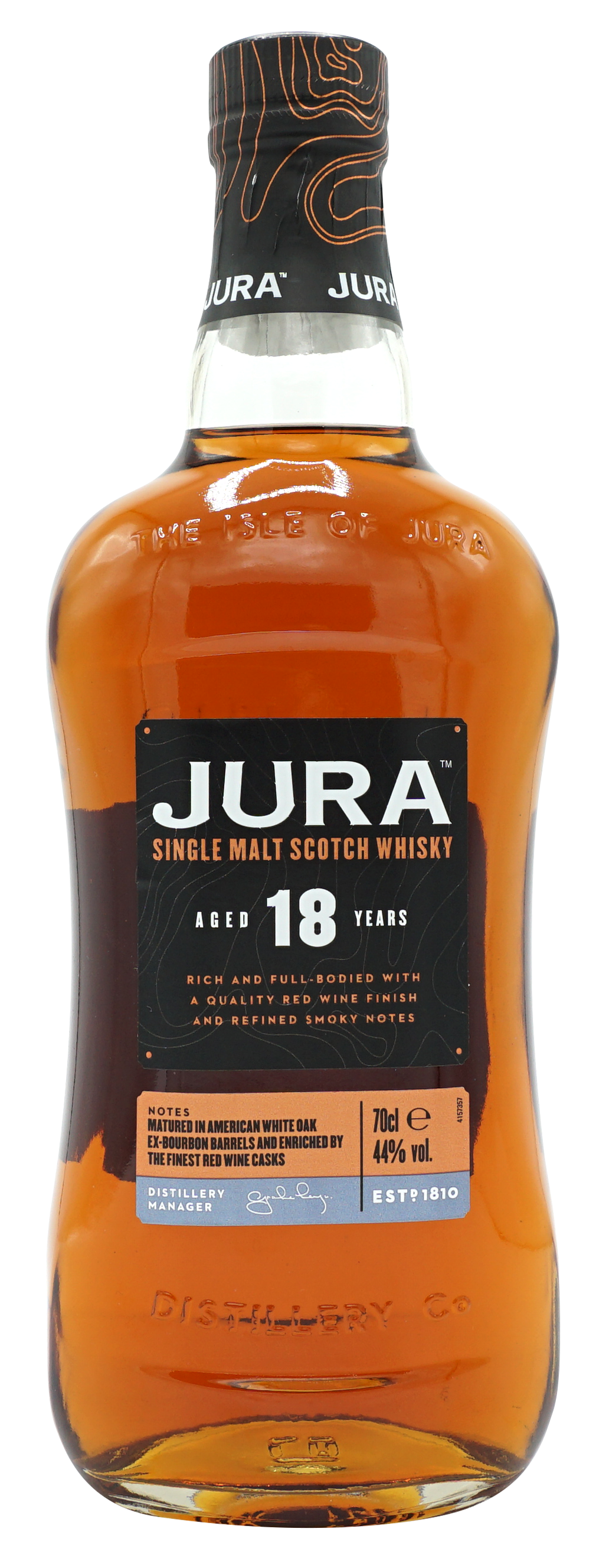 Jura 18 Years Single Malt 70cl 44