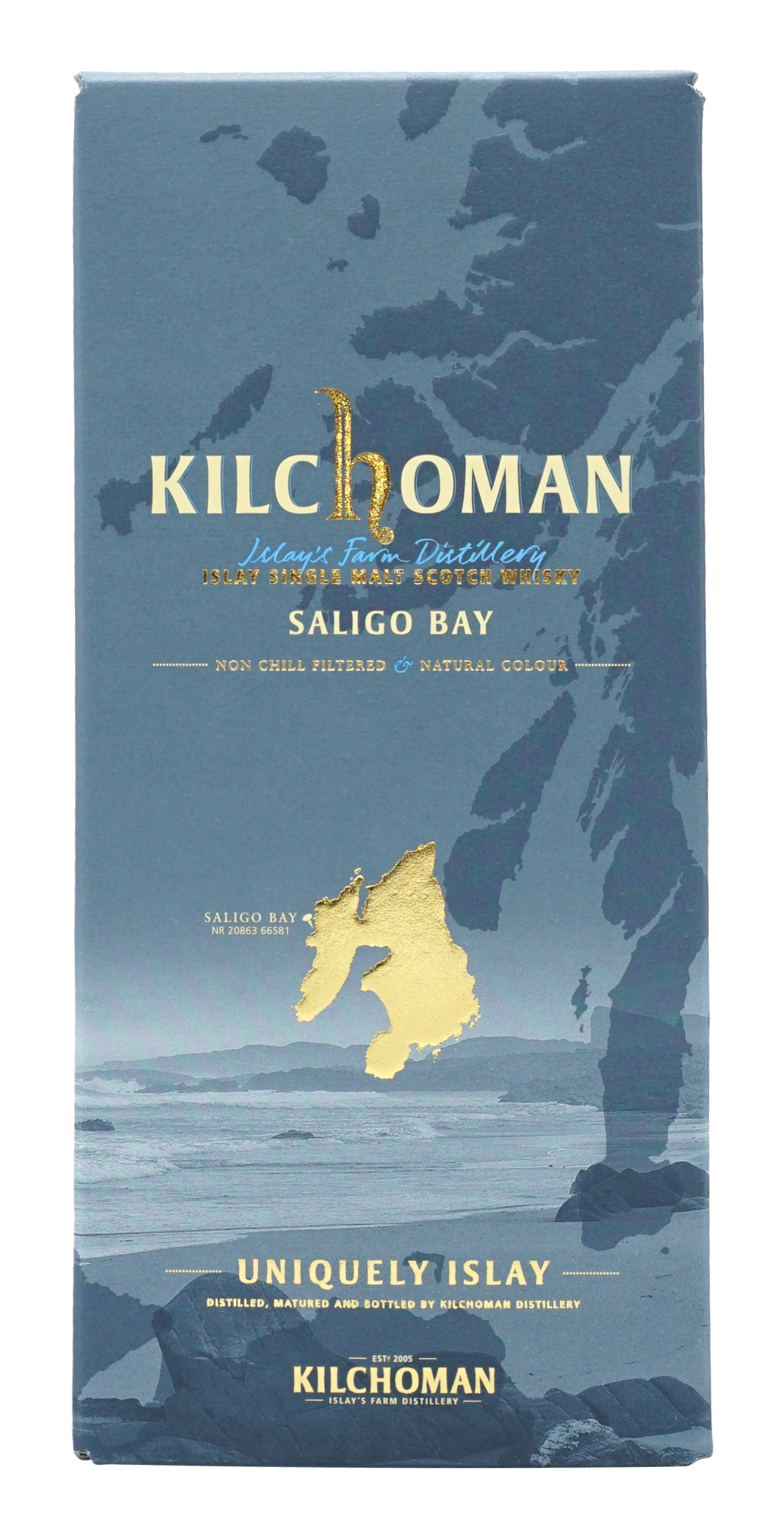 Kilchoman Saligo Bay Single Malt 70cl 46 Doos