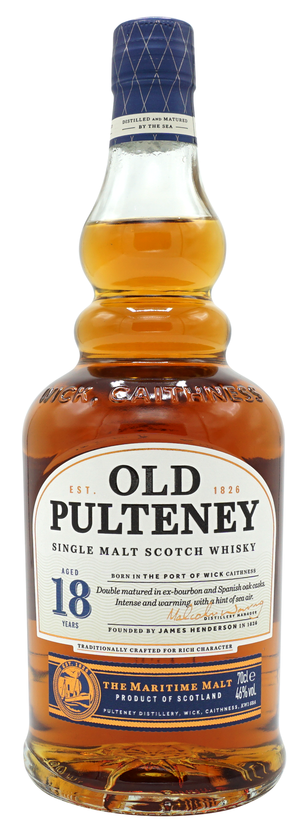 Old Pulteney 18 Years Single Malt 70cl 46