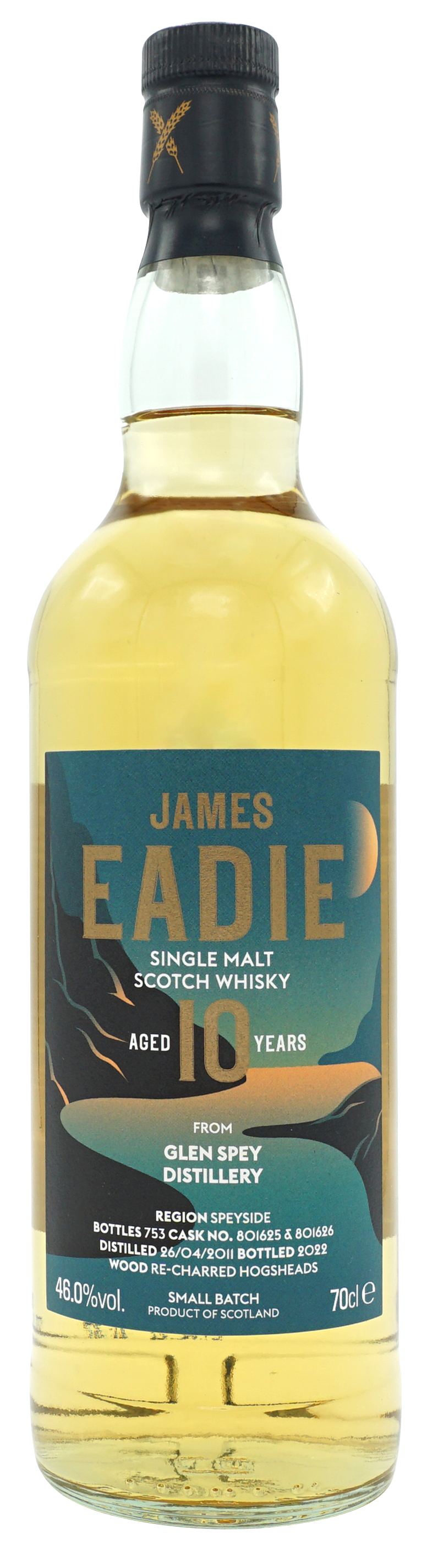 James Eadie Glen Spey 2011 10 Years Single Malt 70cl 46