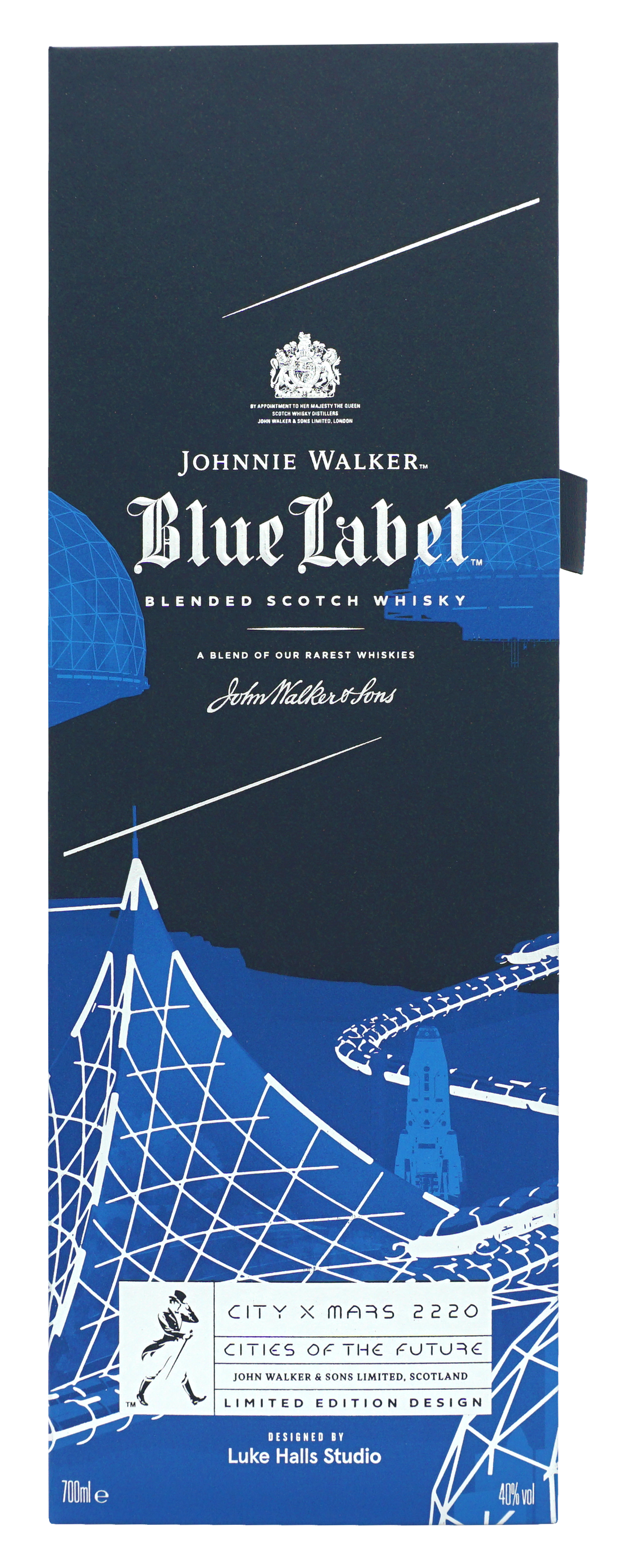 Johnnie Walker Blue Label Mars Blend 70cl 40 Doos