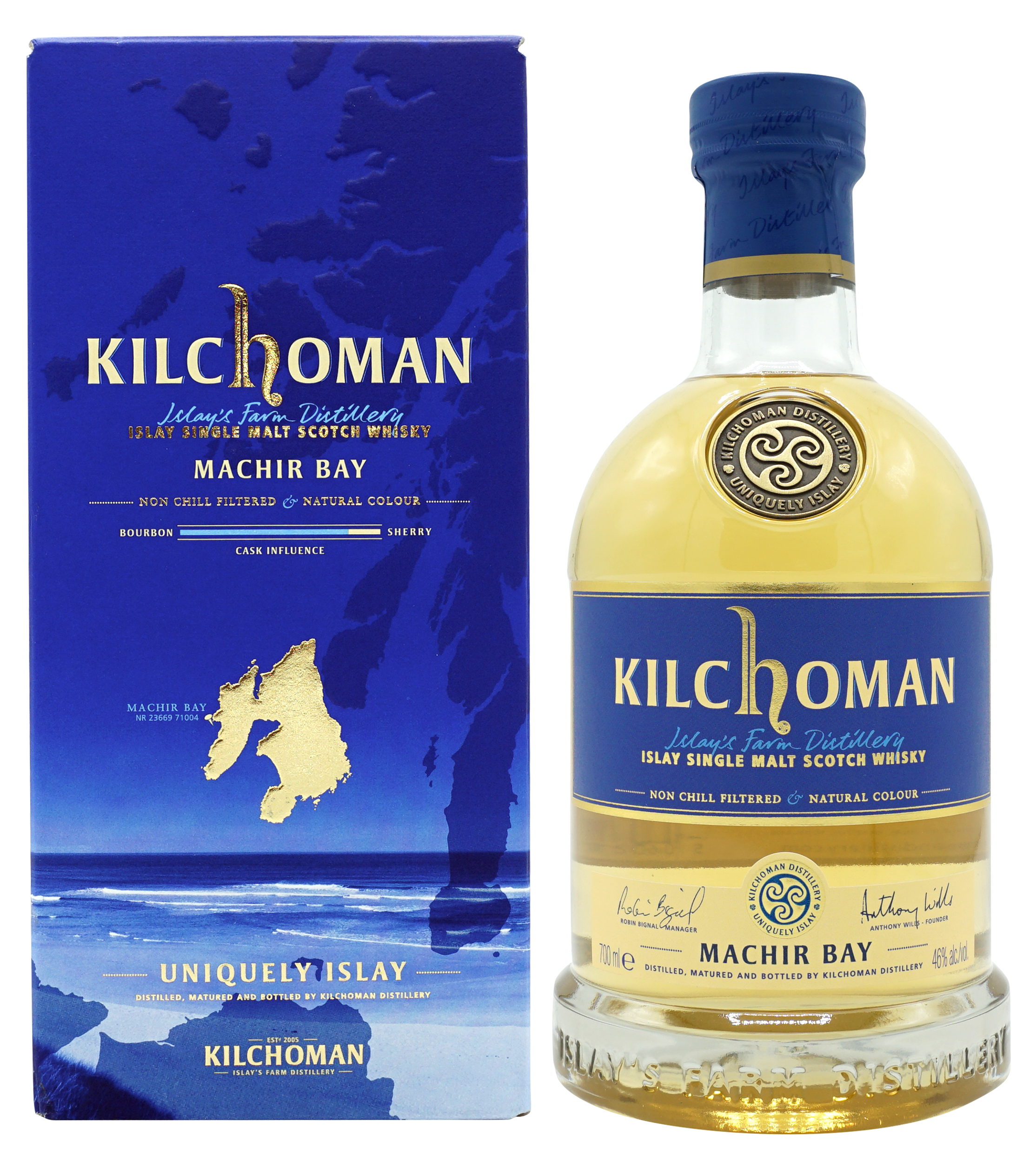 Kilchoman Machir Bay Single Malt 70cl 46 Compleet