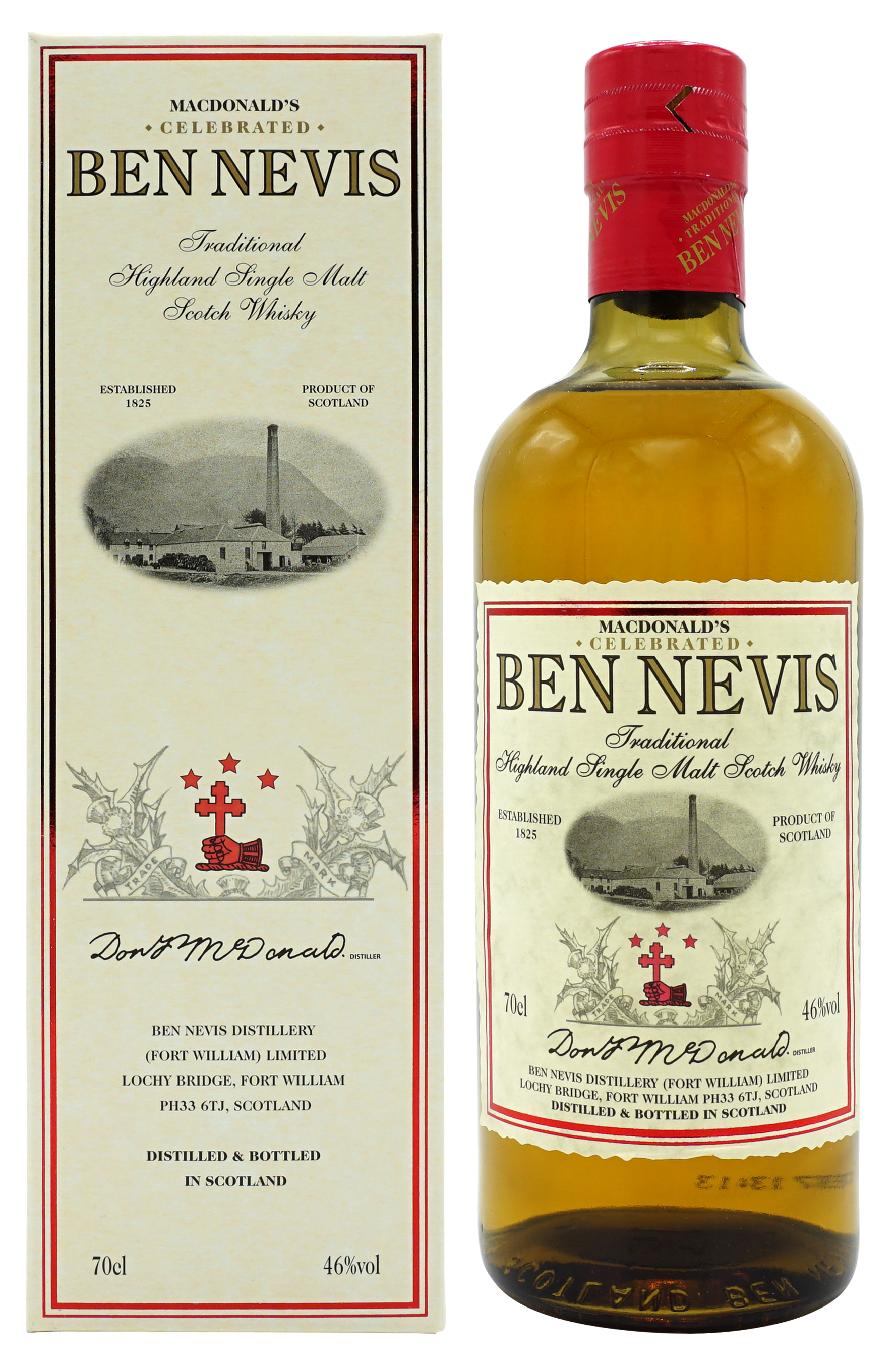 Ben Nevis Traditional Single Malt 70cl 46 Compleet