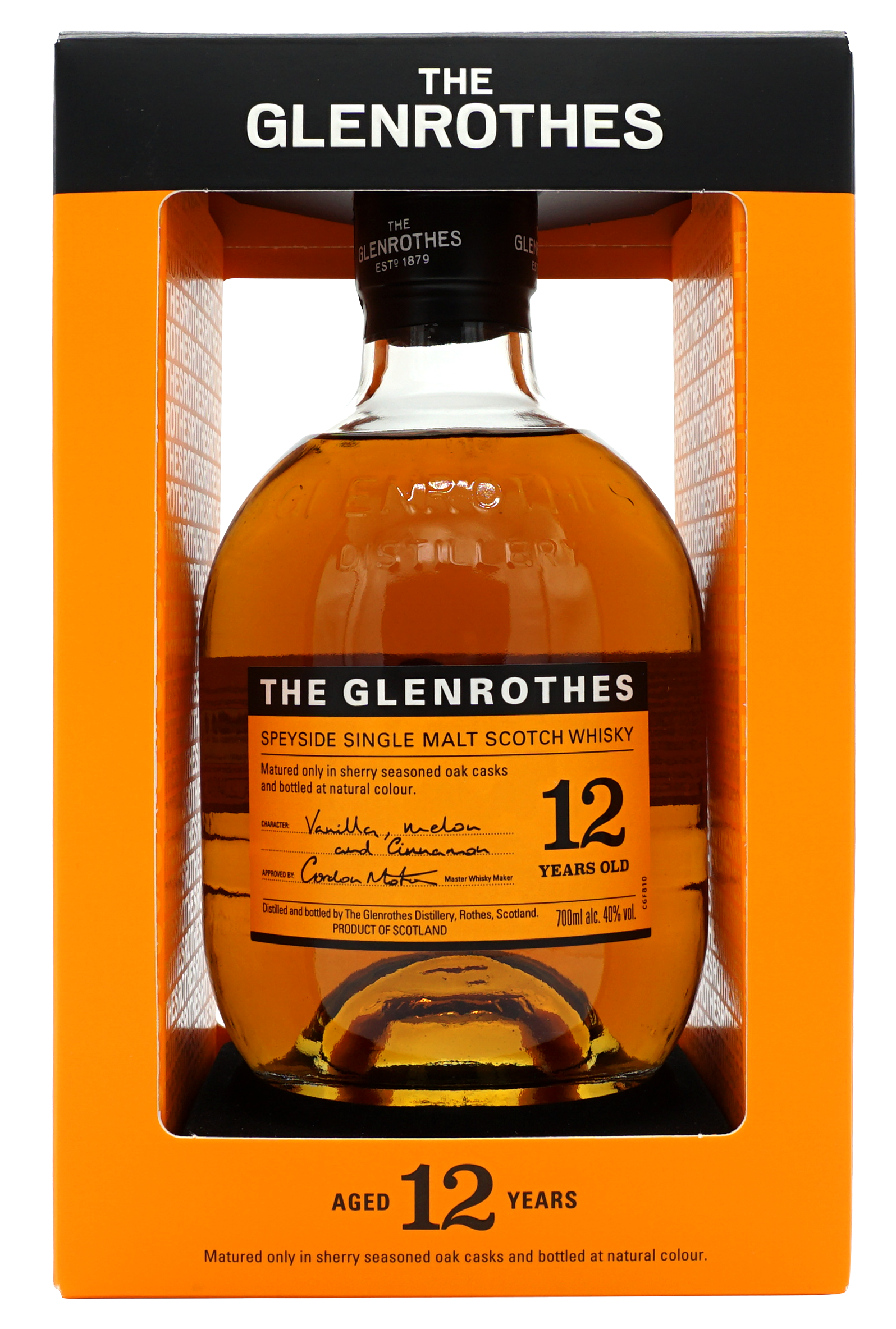 Glenrothes 12 Years Single Malt 70cl 40 Compleet 2