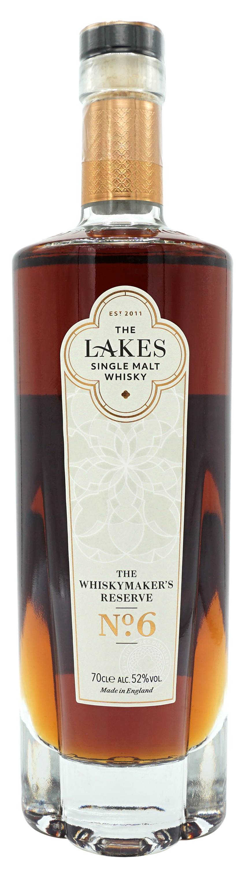 Lakes Whiskymakers Reserve No 6 Single Malt 70cl 52