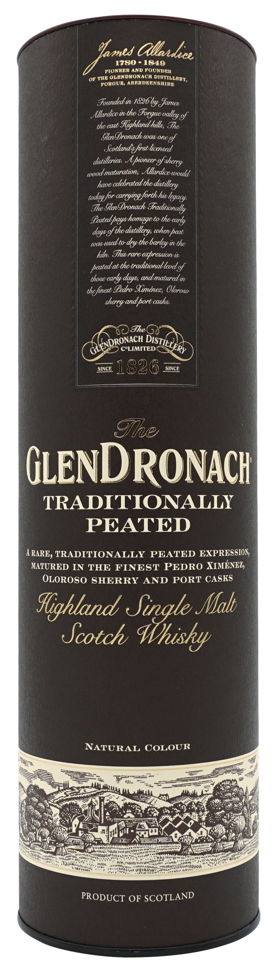 Glendronach Peated Single Malt 70cl 48 Koker