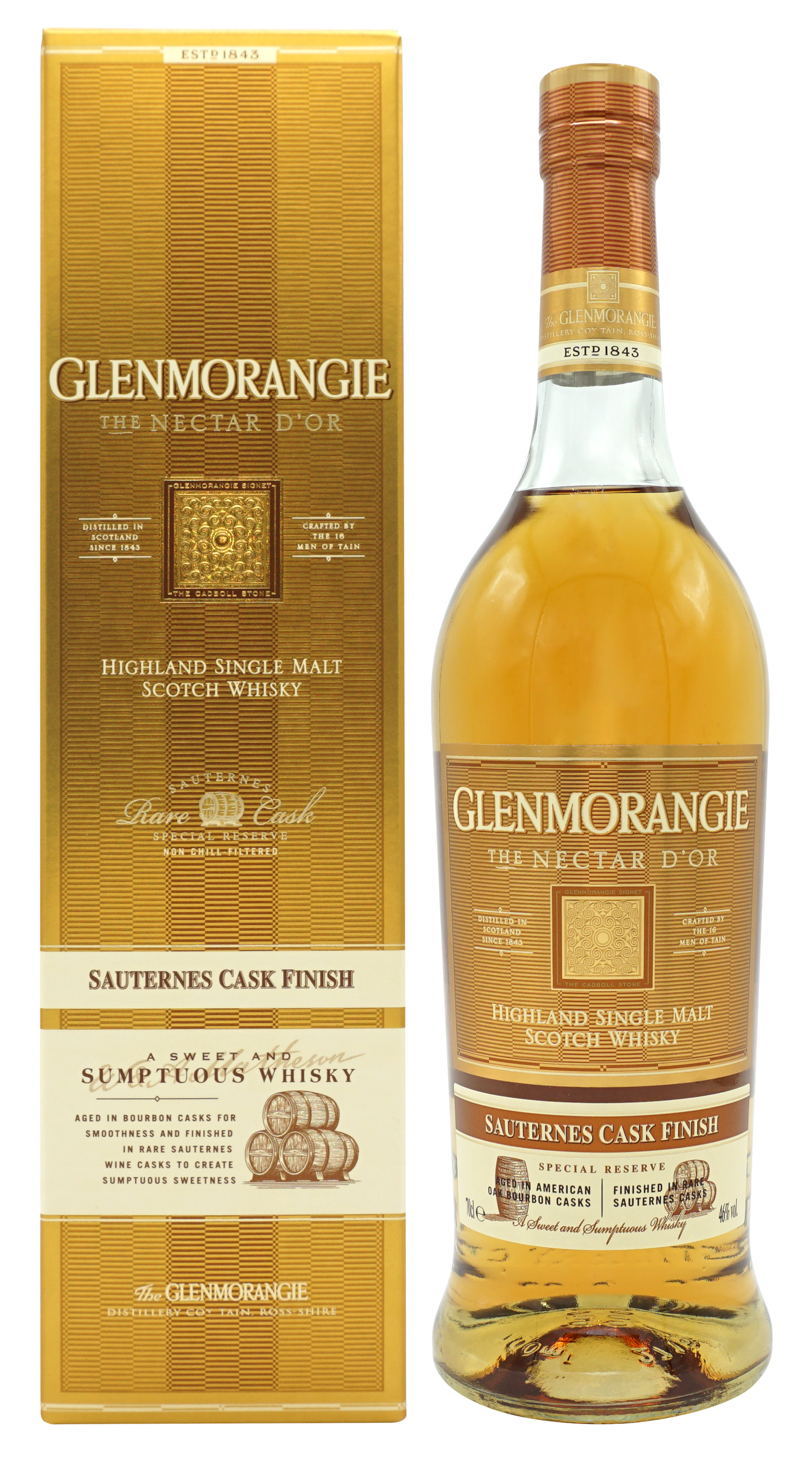 Glenmorangie Nectar Dor Single Malt 70cl 46 Compleet