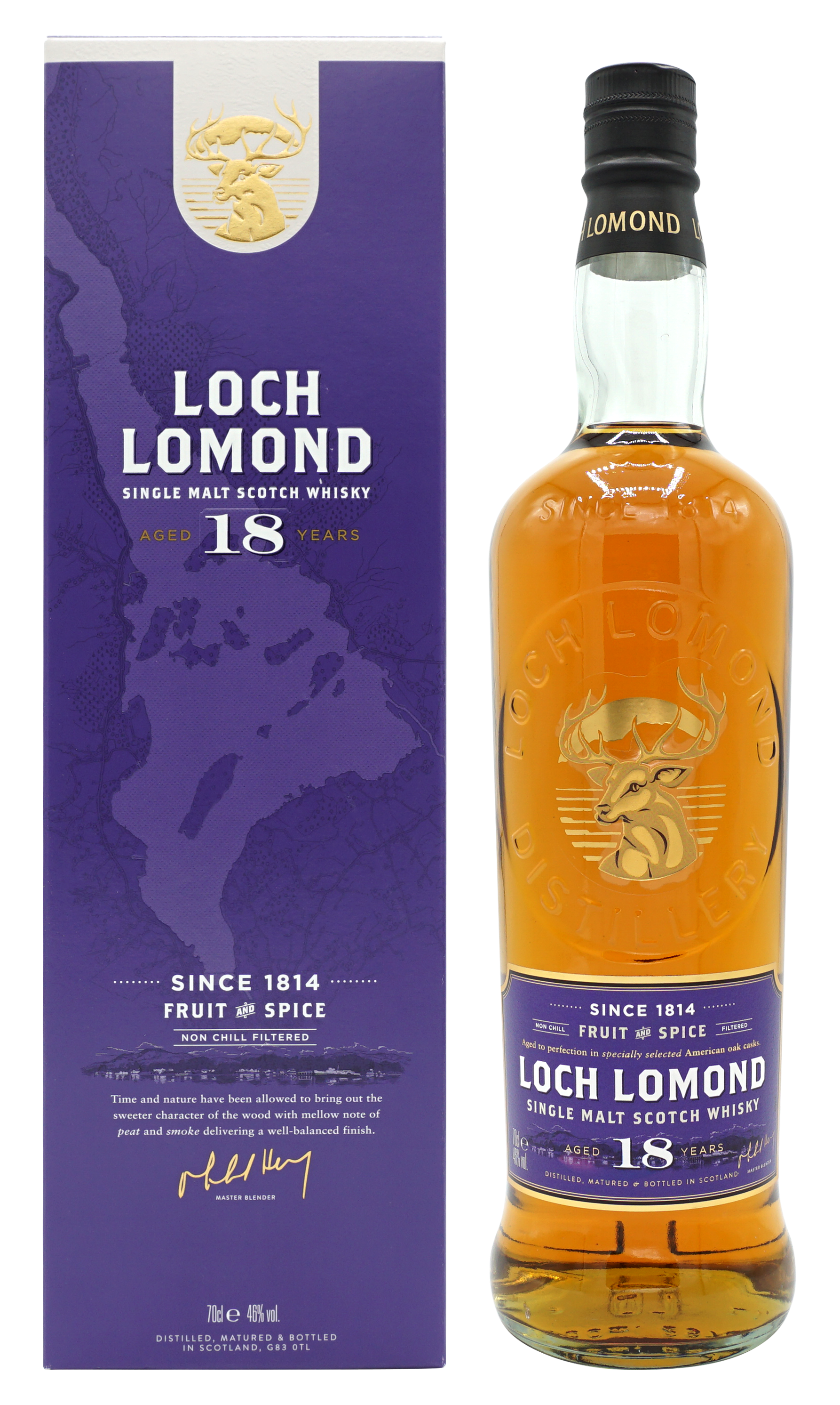 Loch Lomond 18 Years Single Malt 70cl 46 Compleet