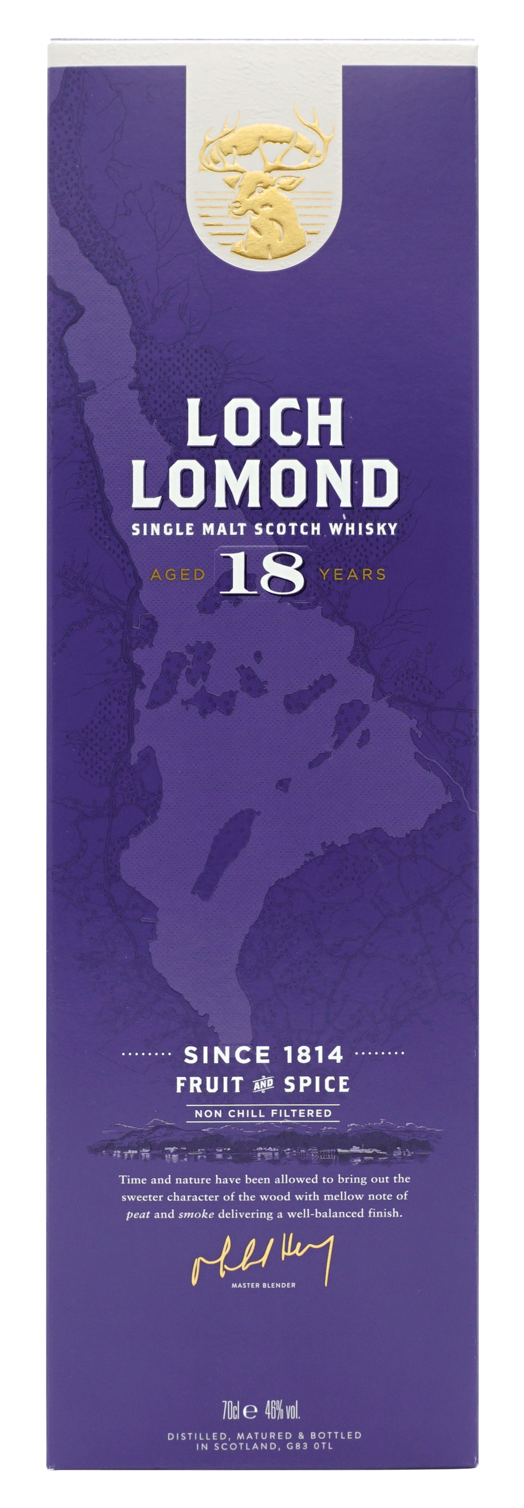Loch Lomond 18 Years Single Malt 70cl 46 Doos