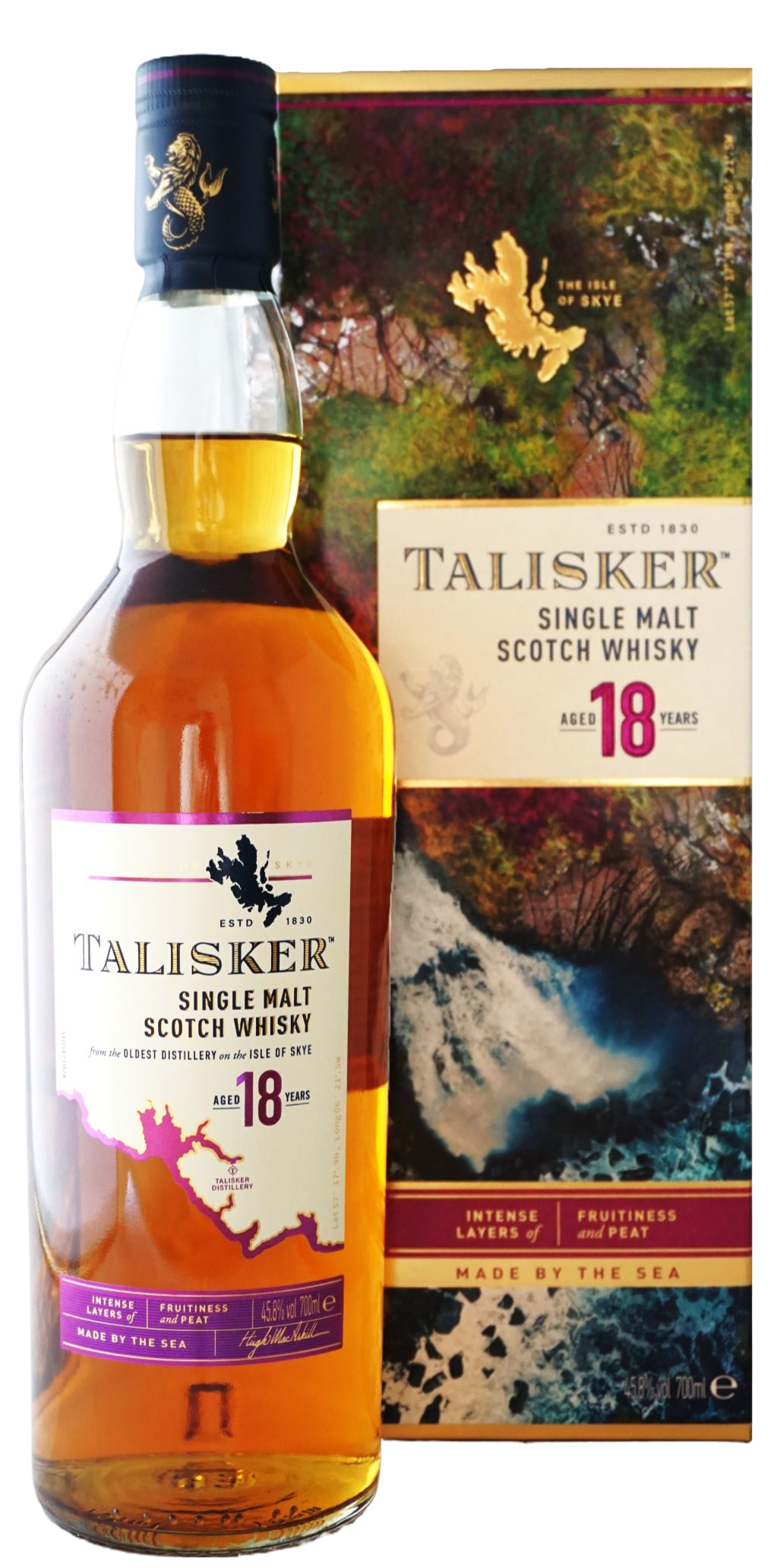 Talisker 18 years Single Malt Whisky Box