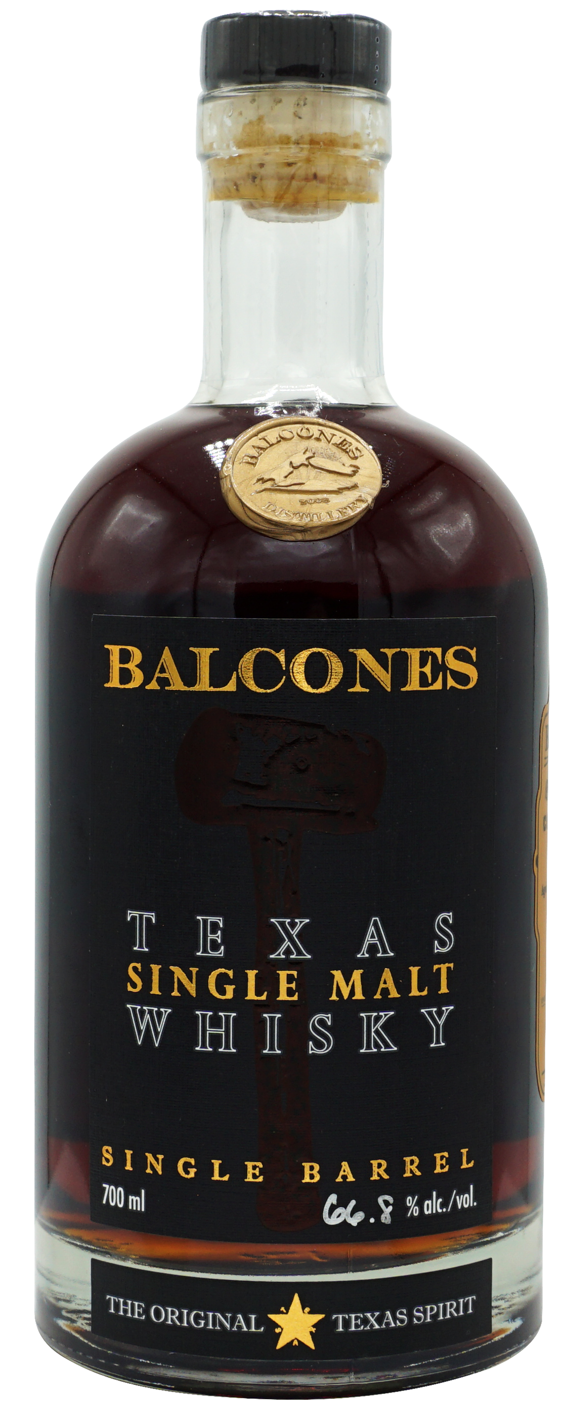 Balcones Texas Single Barrel 66.8