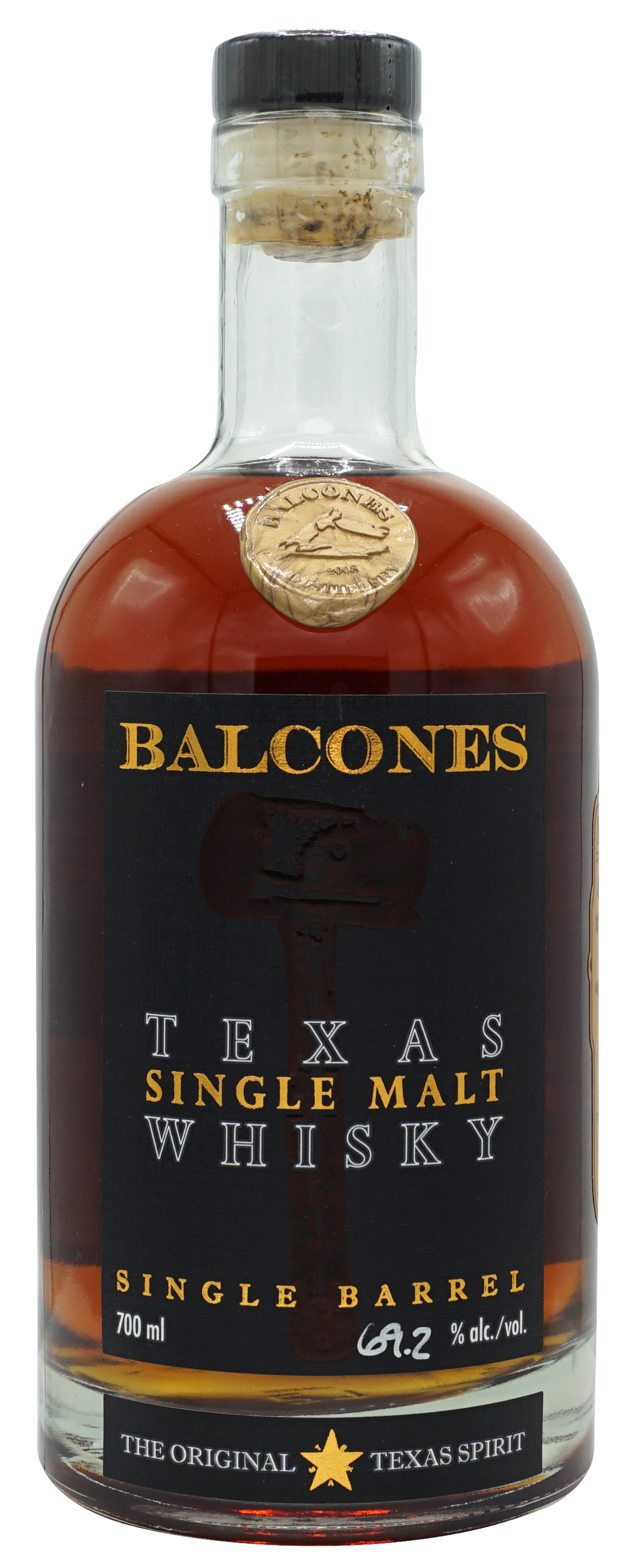 Balcones Texas Single Barrel 69.2