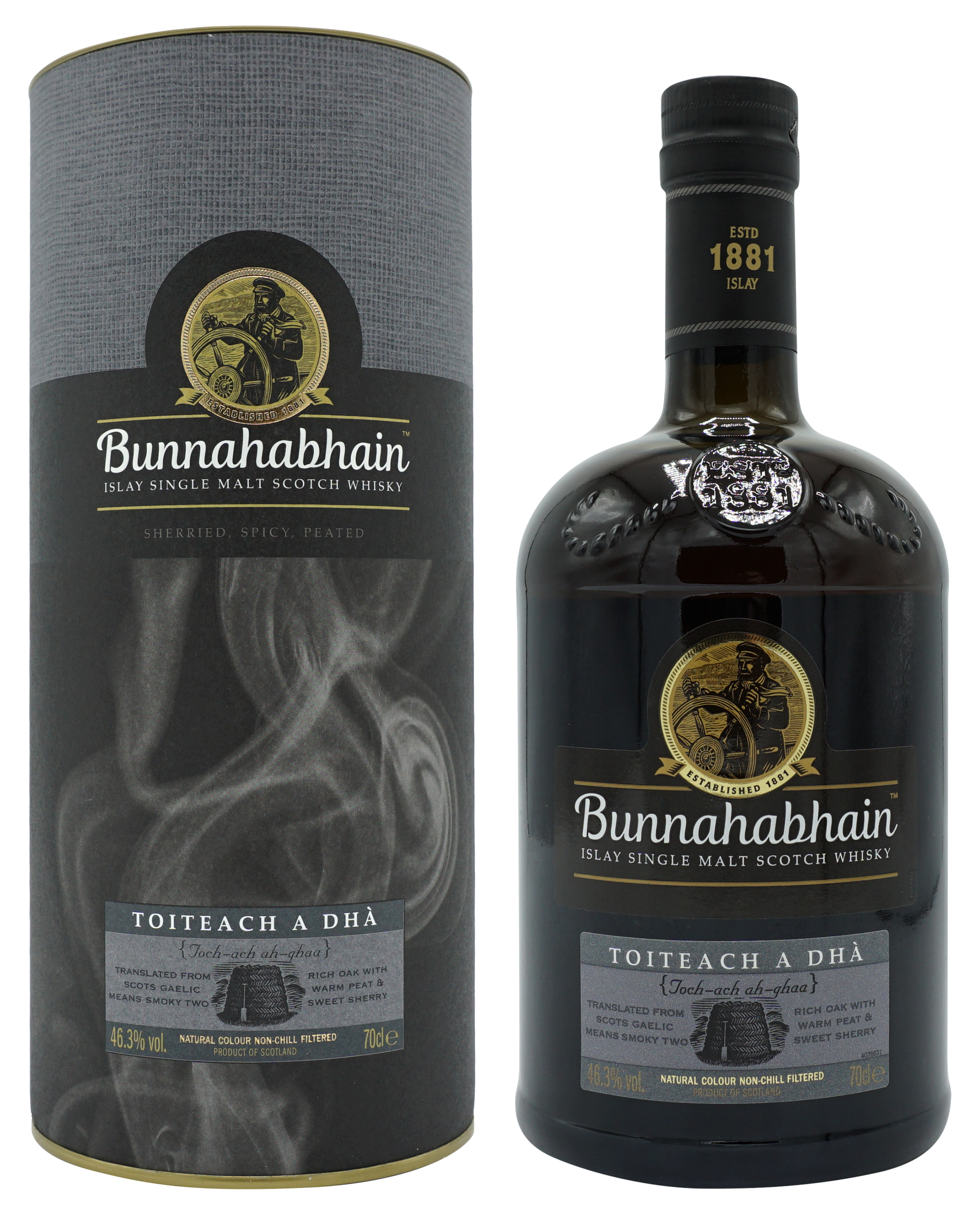 Bunnahabhain Toiteach A Dha Single Malt 70cl 463 Compleet