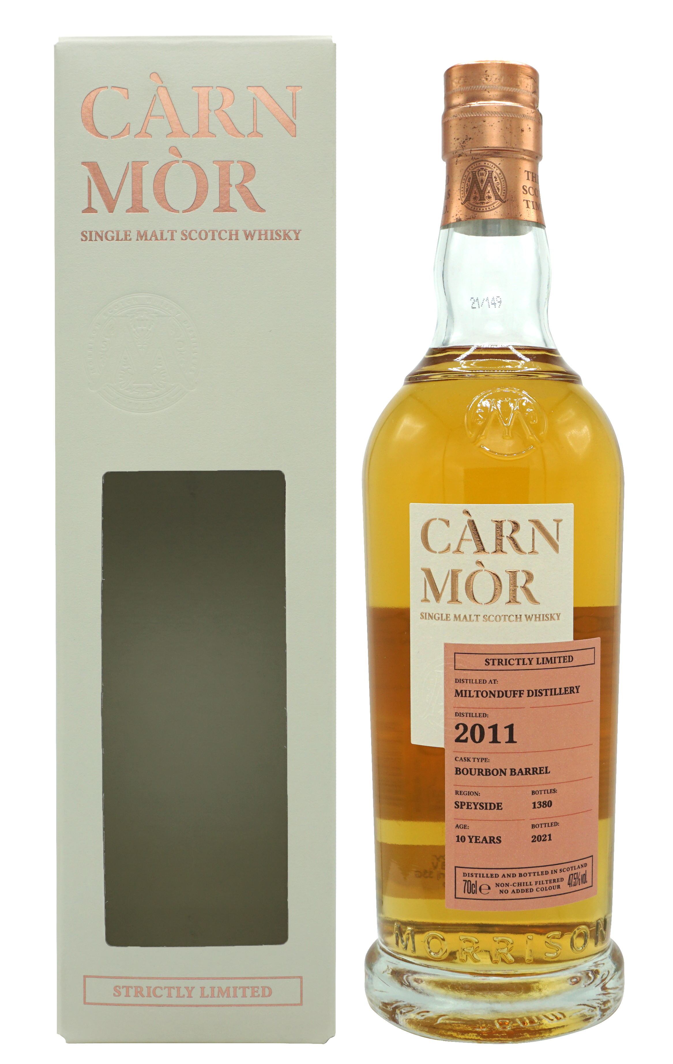 Carn Mor Miltonduff 2011 10 Years 475 Compleet 2