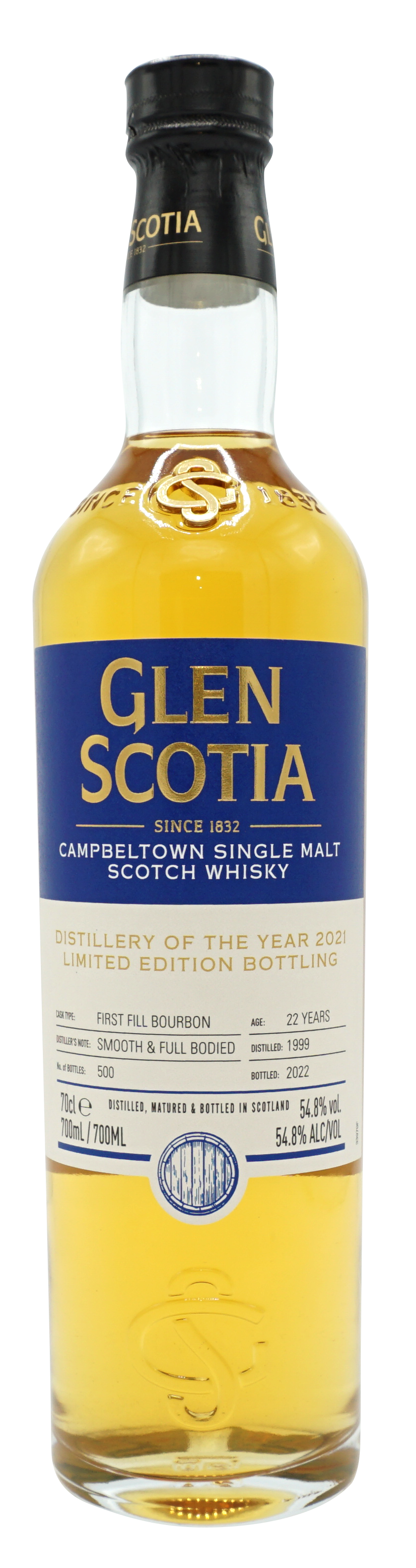 Glen Scotia 22 Years Bourbon Cask 70cl 548
