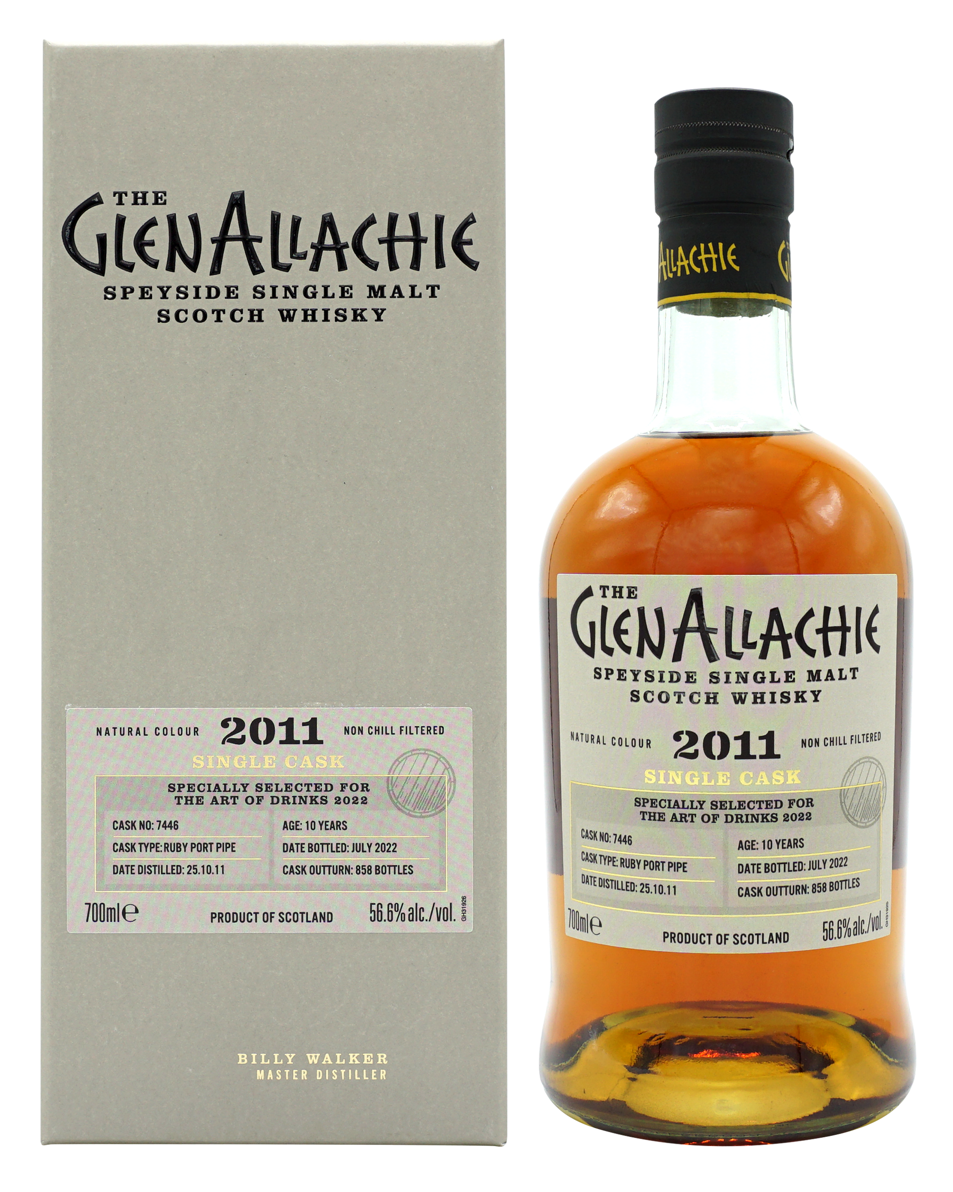 Glenallachie 10 Years 2011 Ruby Port 70cl 566 Compleet