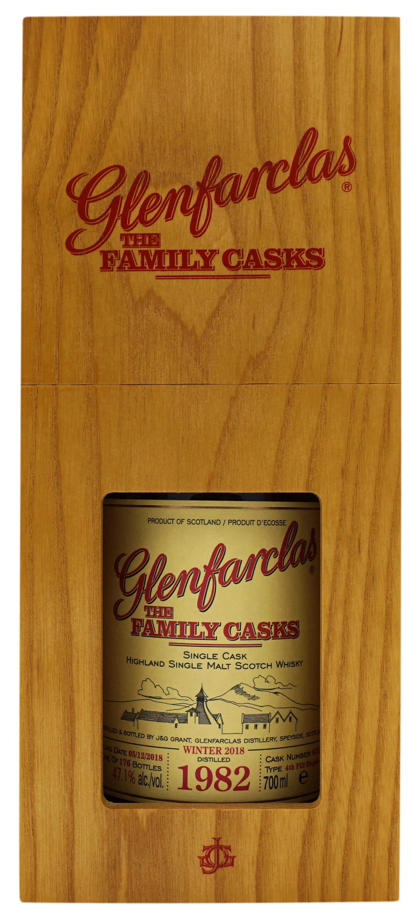 Glenfarclas 1982 Family Cask 632 471 Compleet