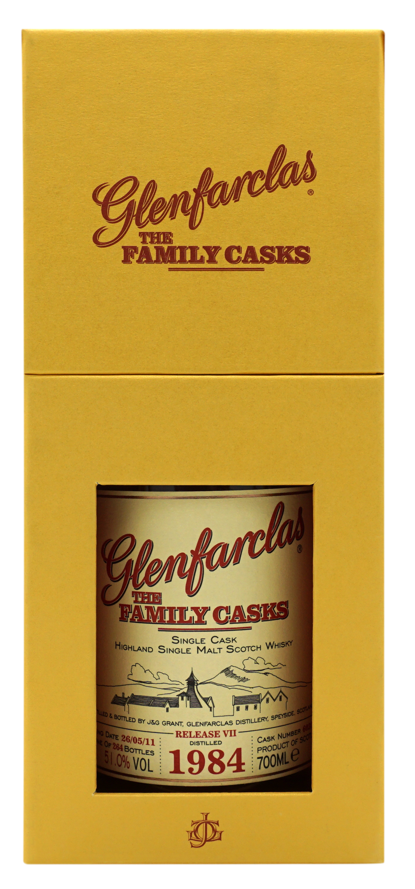 Glenfarclas 1984 Family Cask 6030 51 Compleet