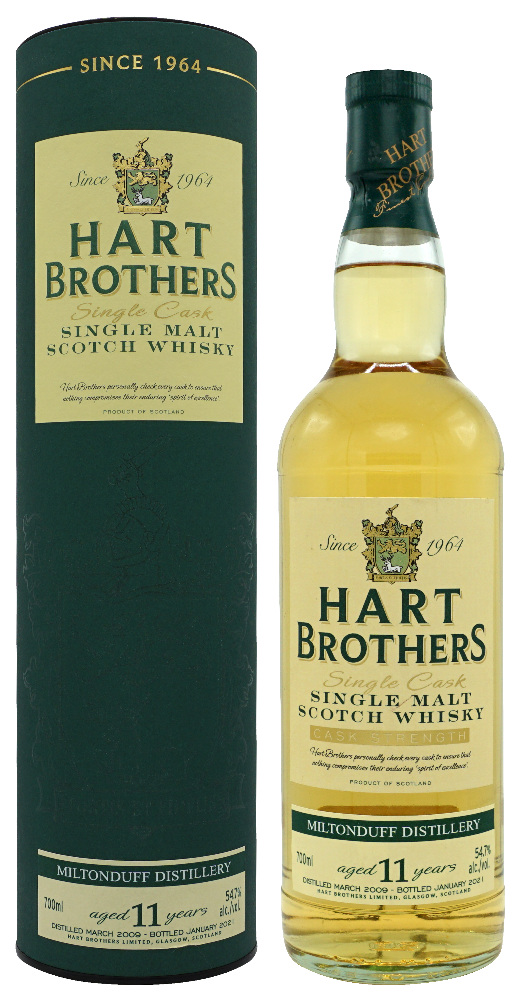 Hart Brothers Miltonduff 2009 11 Years 547 Compleet